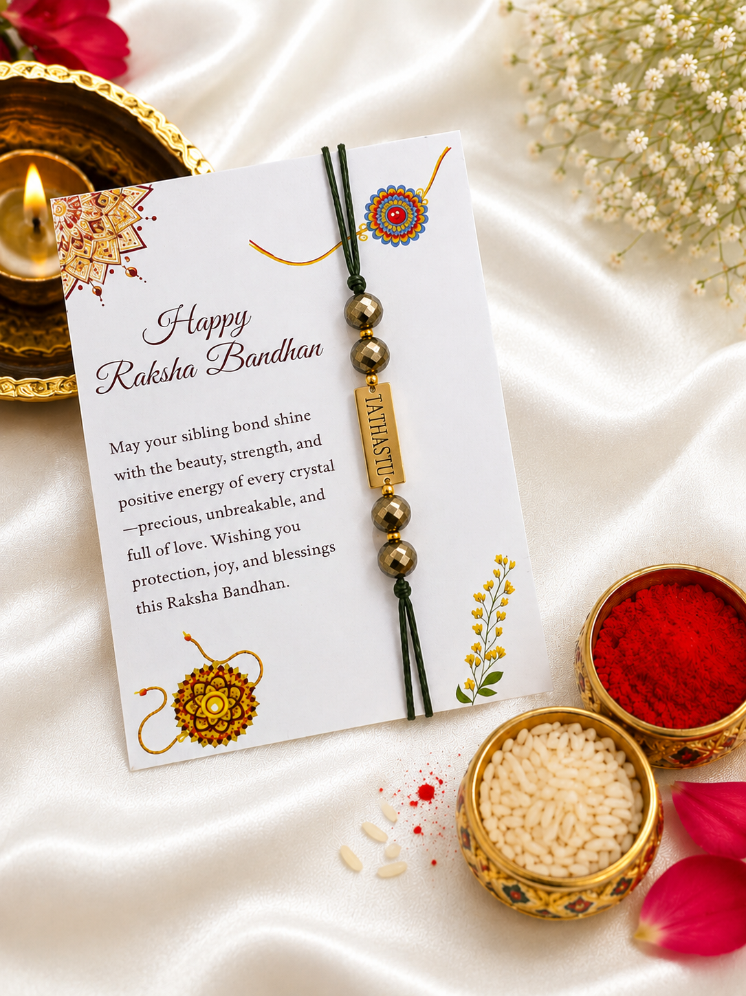 Tathastu Pyrite Rakhi