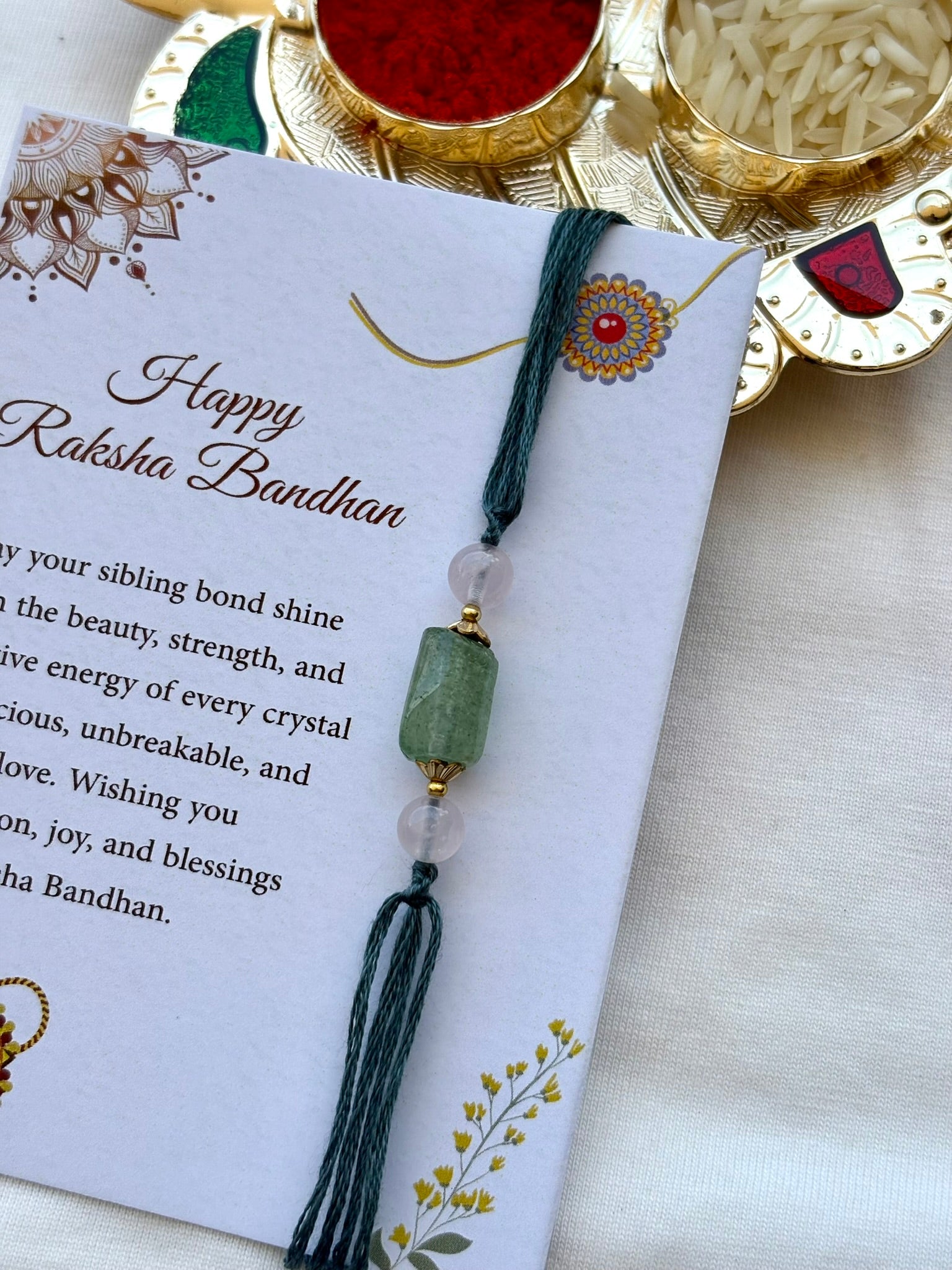 Ritual of Radiance – Rakhi Gift Set