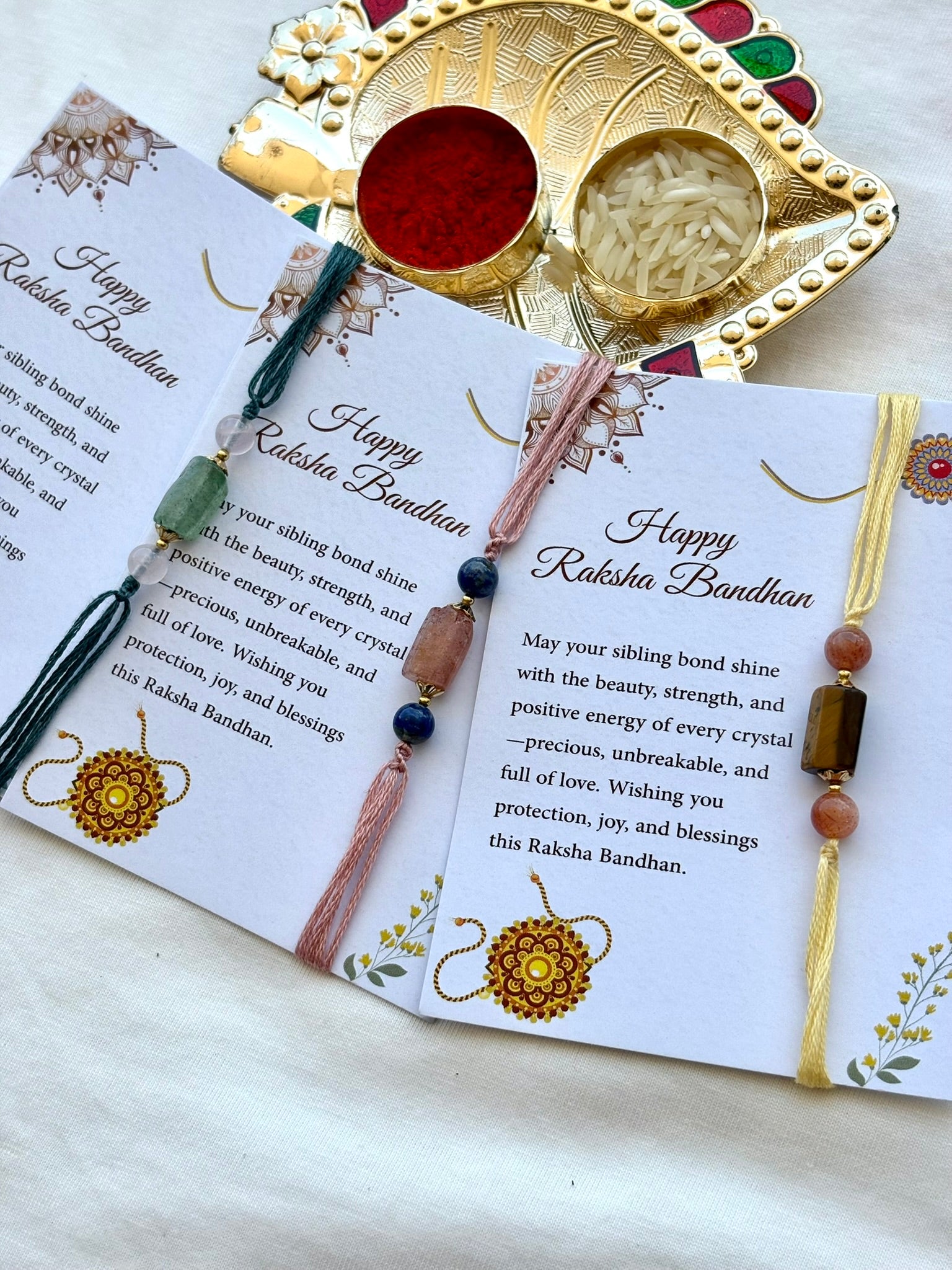 Ritual of Radiance – Rakhi Gift Set