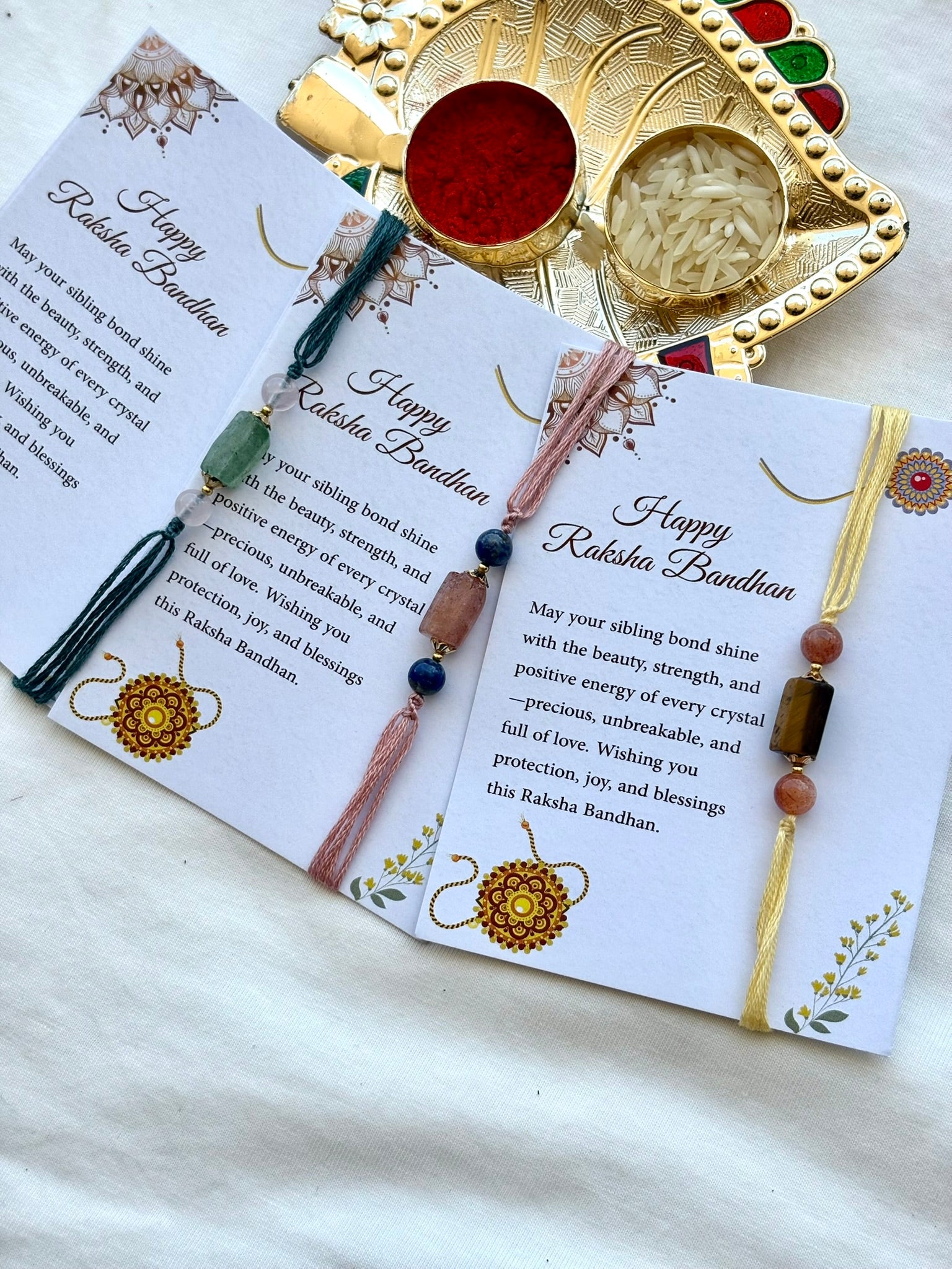 Ritual of Radiance – Rakhi Gift Set