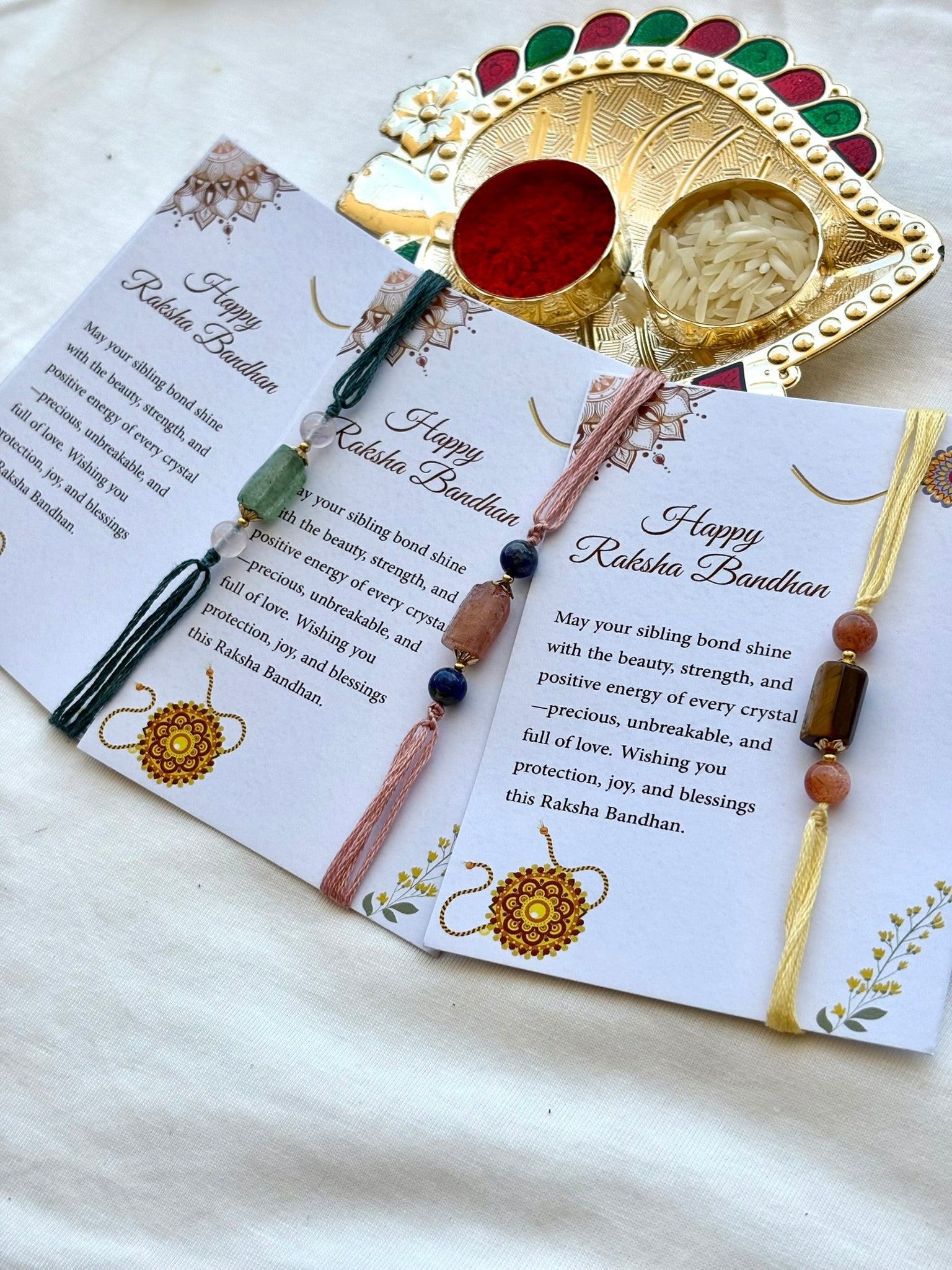 Ritual of Radiance – Rakhi Gift Set