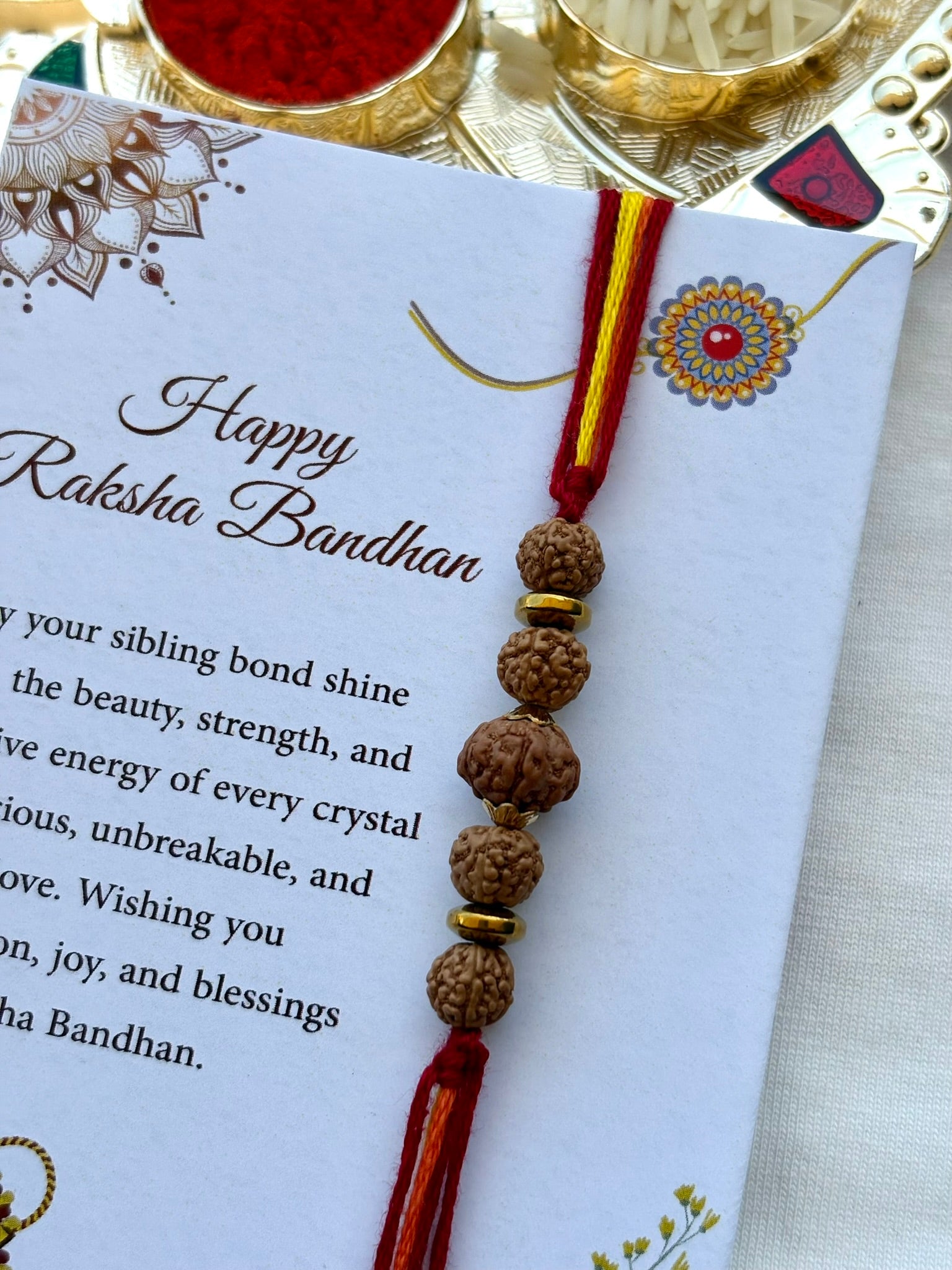 Shiva Rudraksha Rakhi
