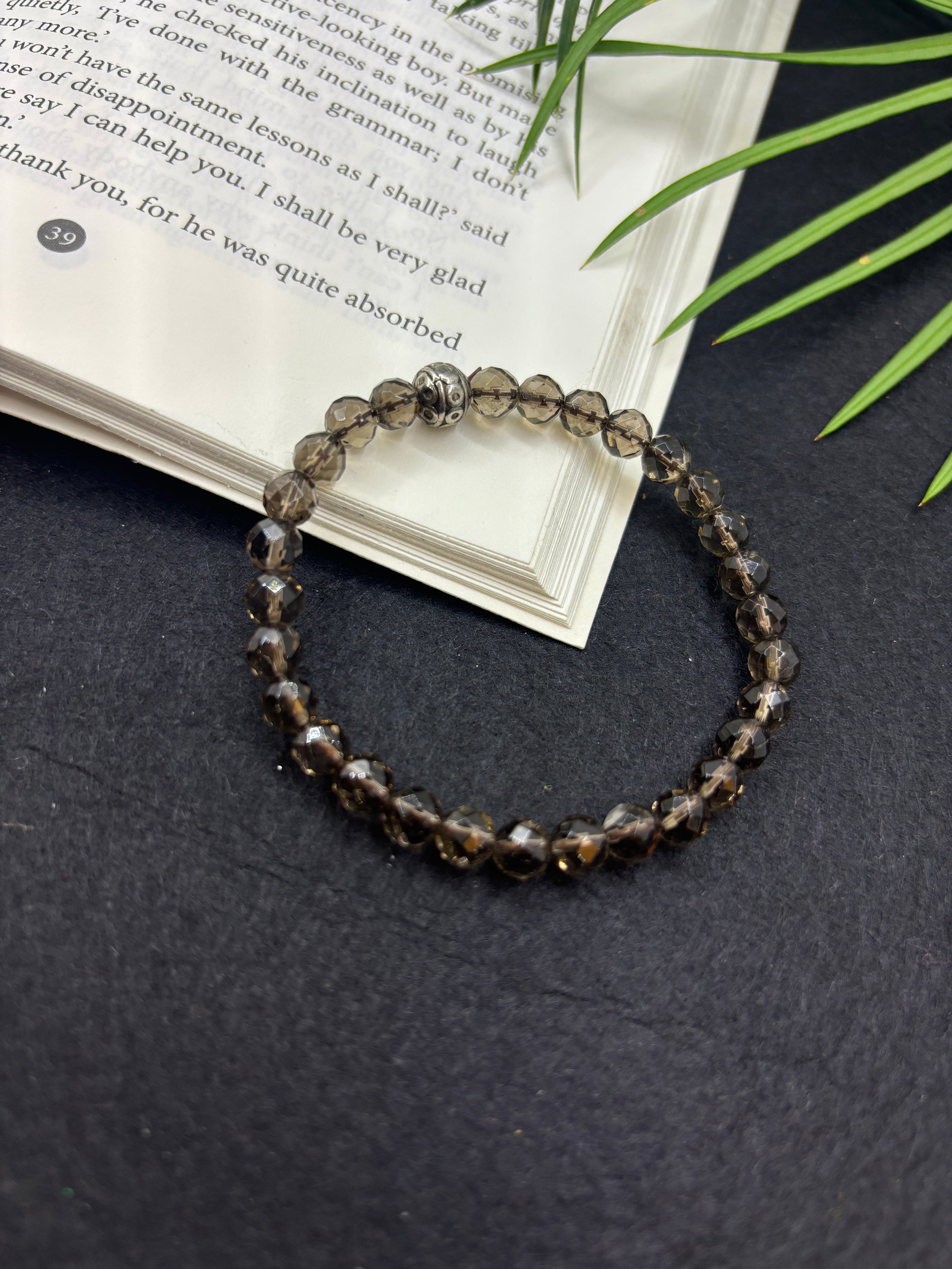 Smoky Topaz Faceted Bracelet