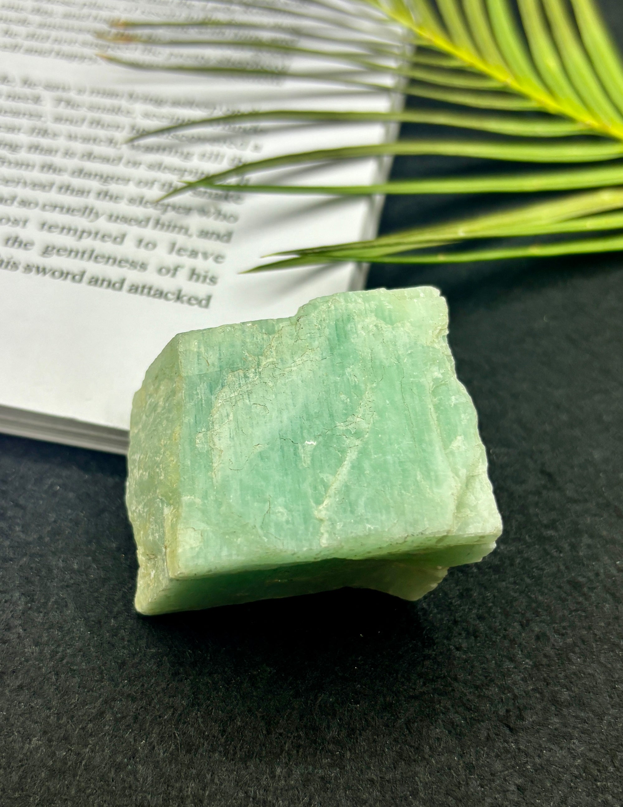 Serene - Raw Amazonite Cluster (Premium Quality)