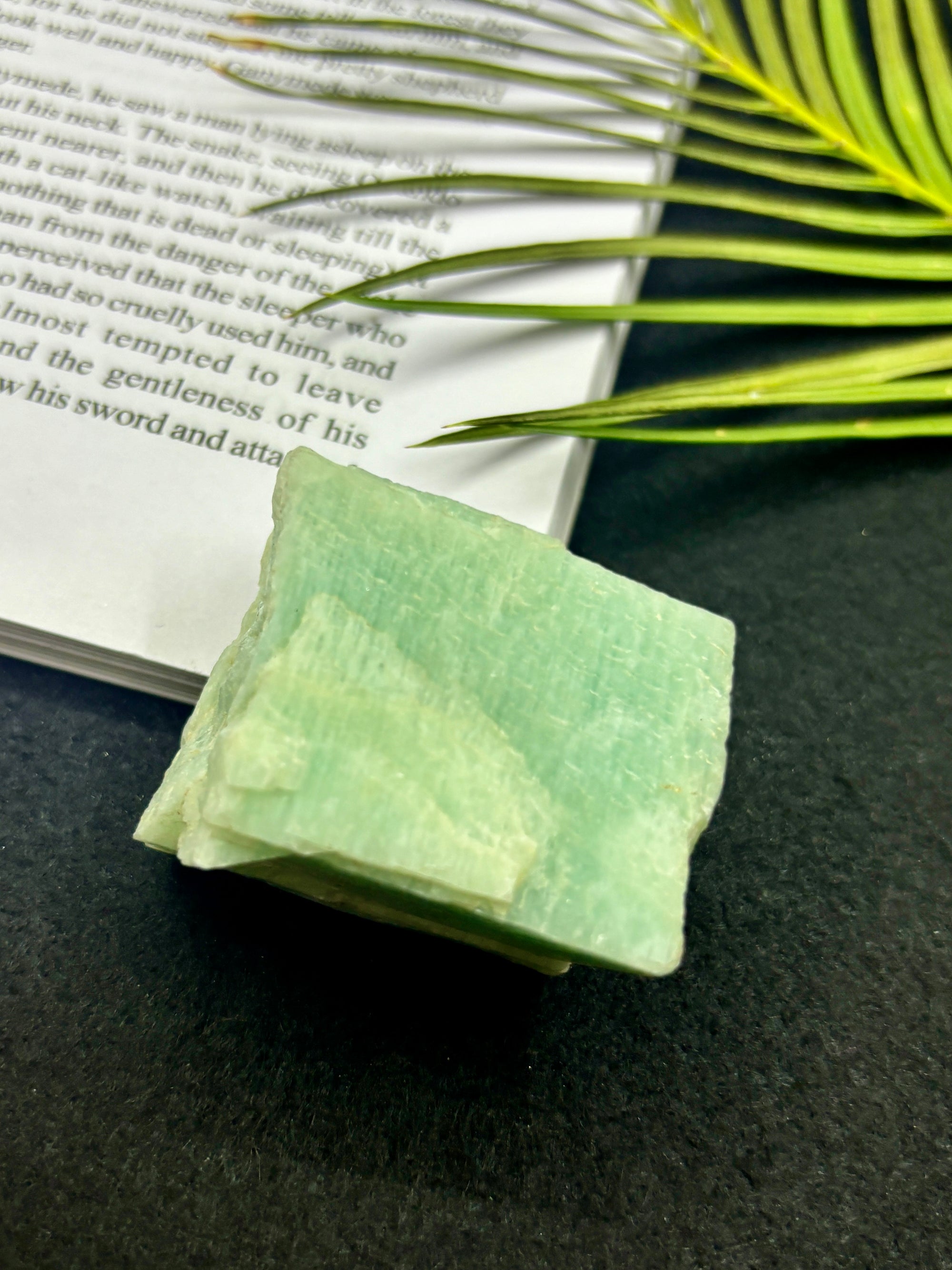 Serene - Raw Amazonite Cluster (Premium Quality)