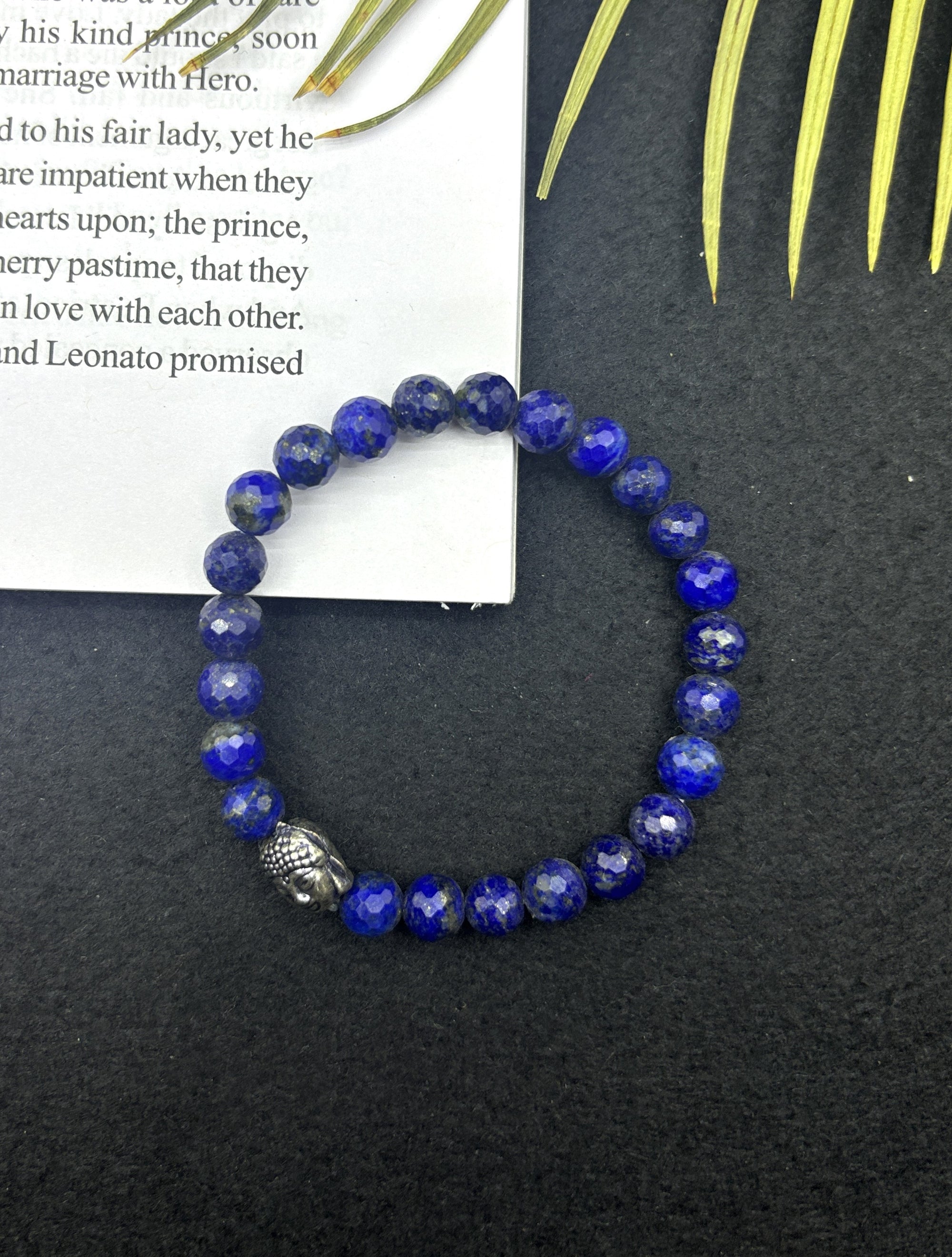 Lapis Lazuli Faceted Bracelet