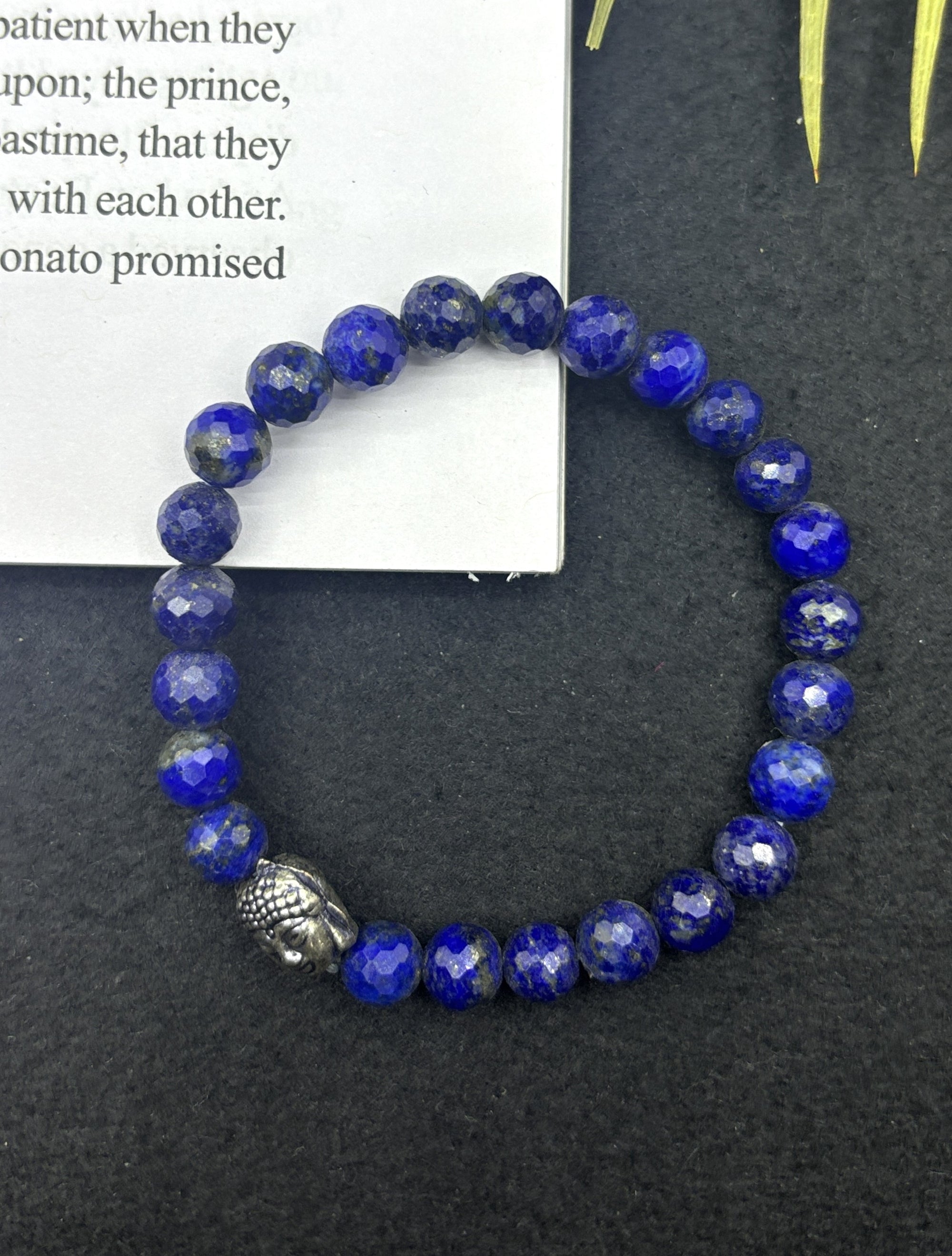Lapis Lazuli Faceted Bracelet