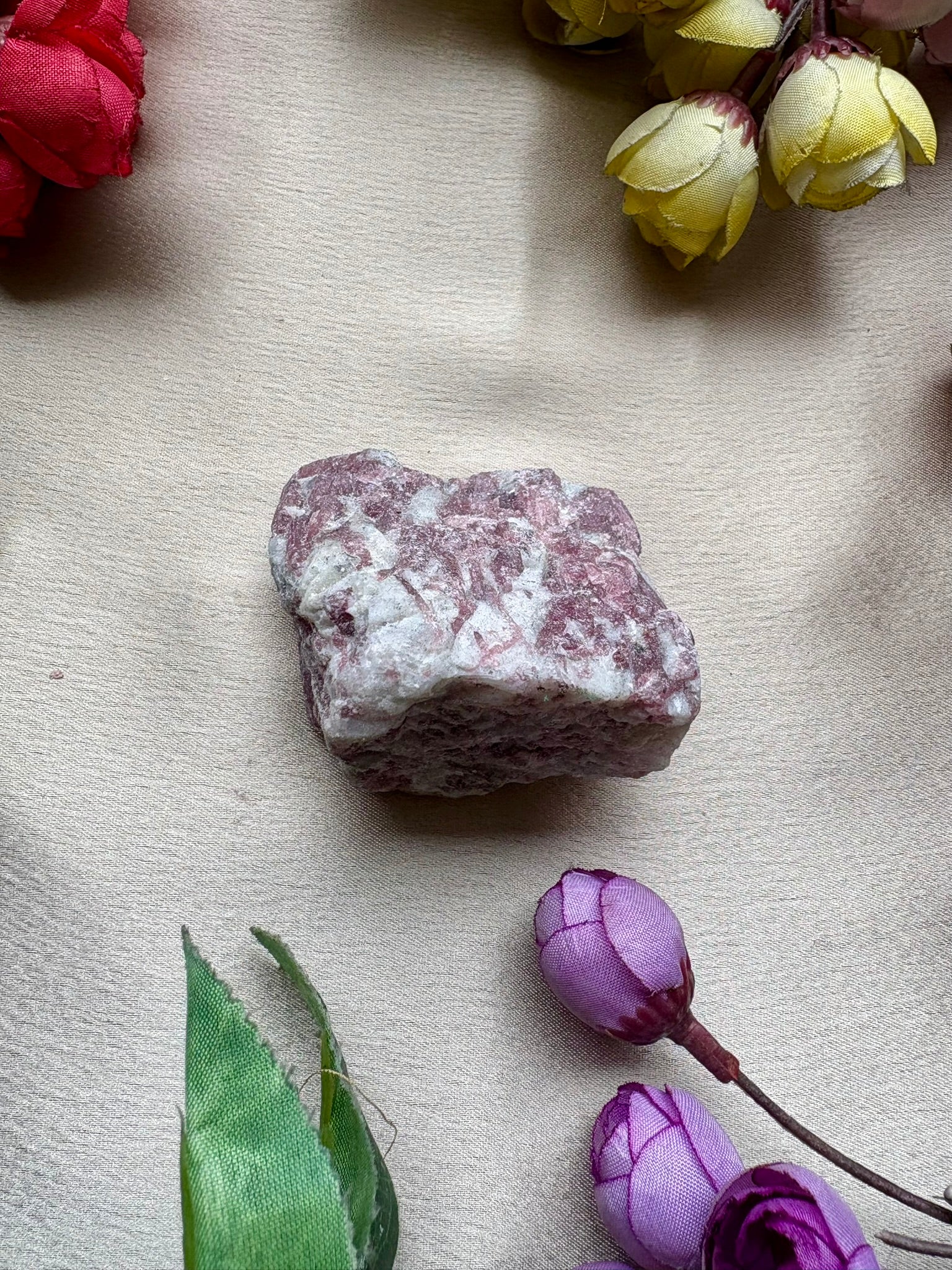 Heartwarming - Raw Pink Tourmaline Cluster (Premium Quality)