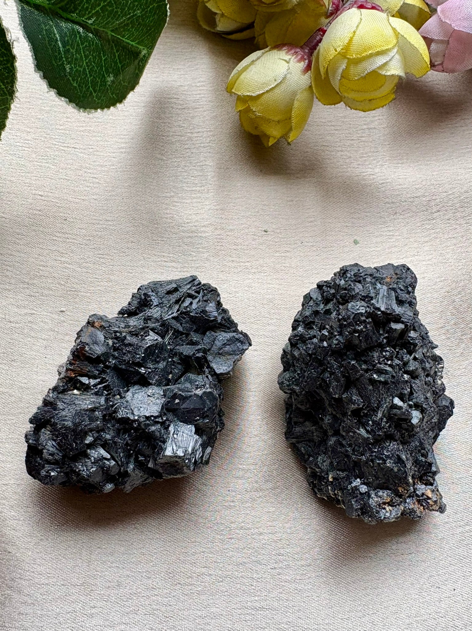 Protection - Raw Black Tourmaline Cluster