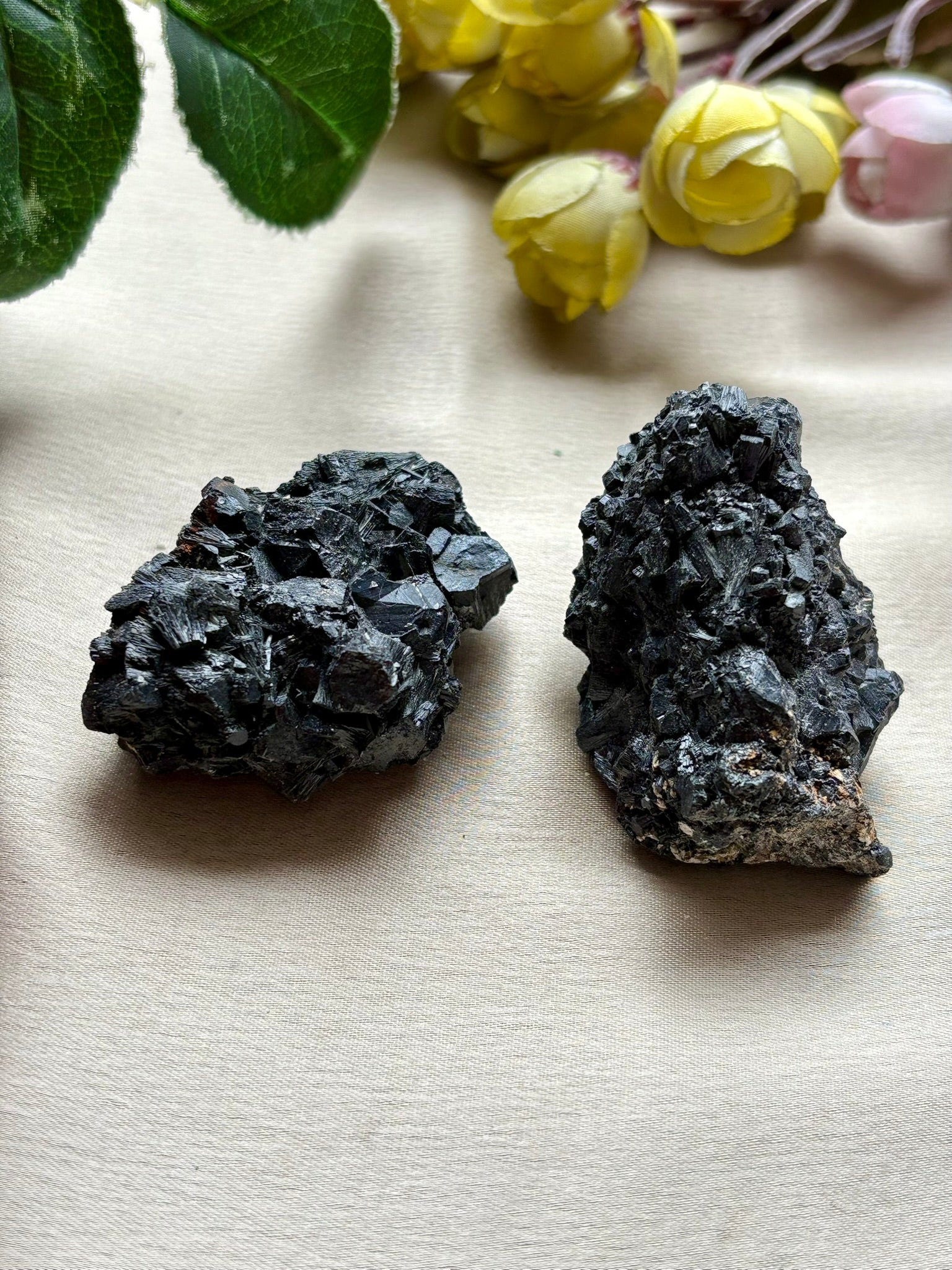 Protection - Raw Black Tourmaline Cluster