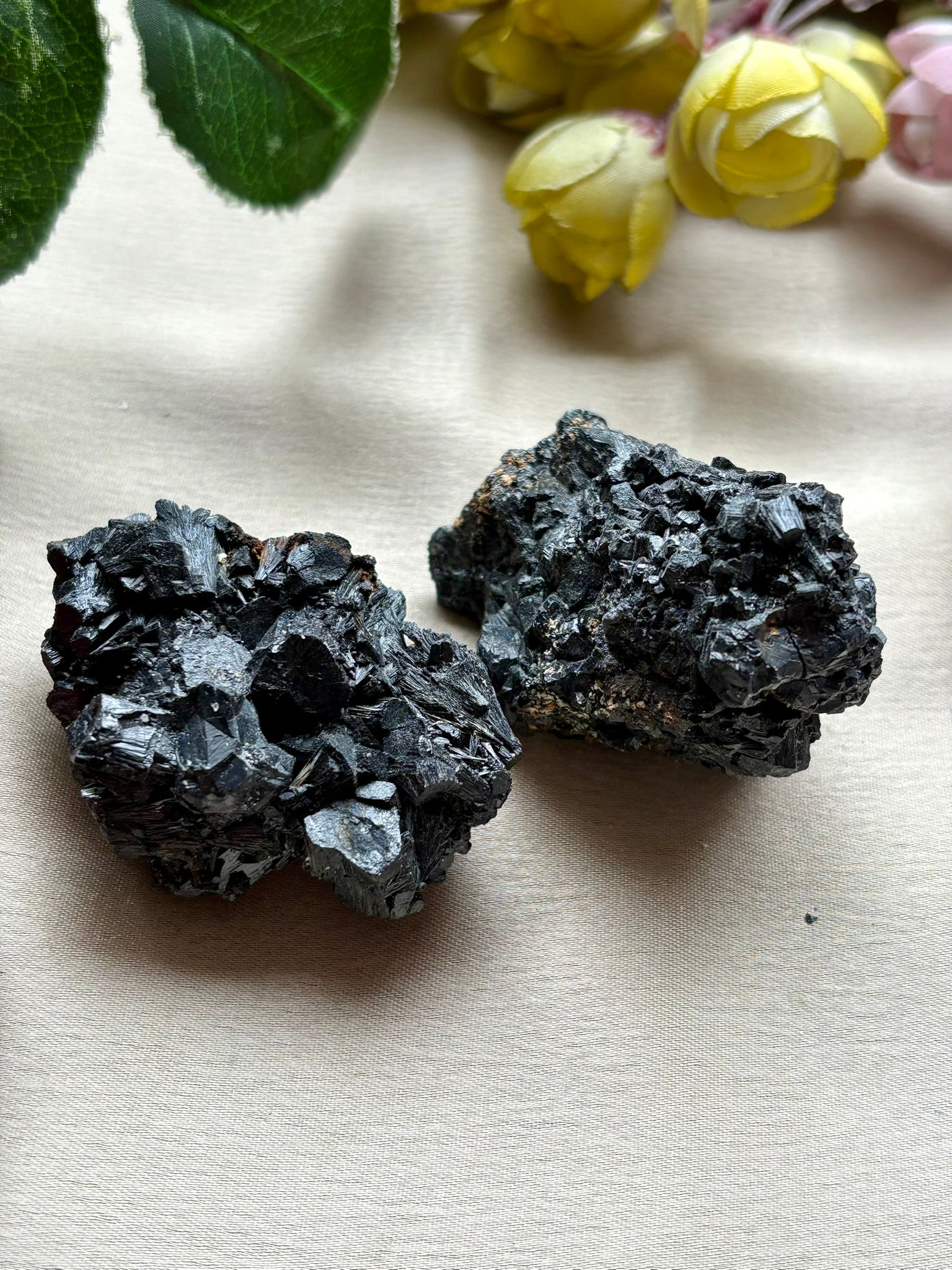 Protection - Raw Black Tourmaline Cluster