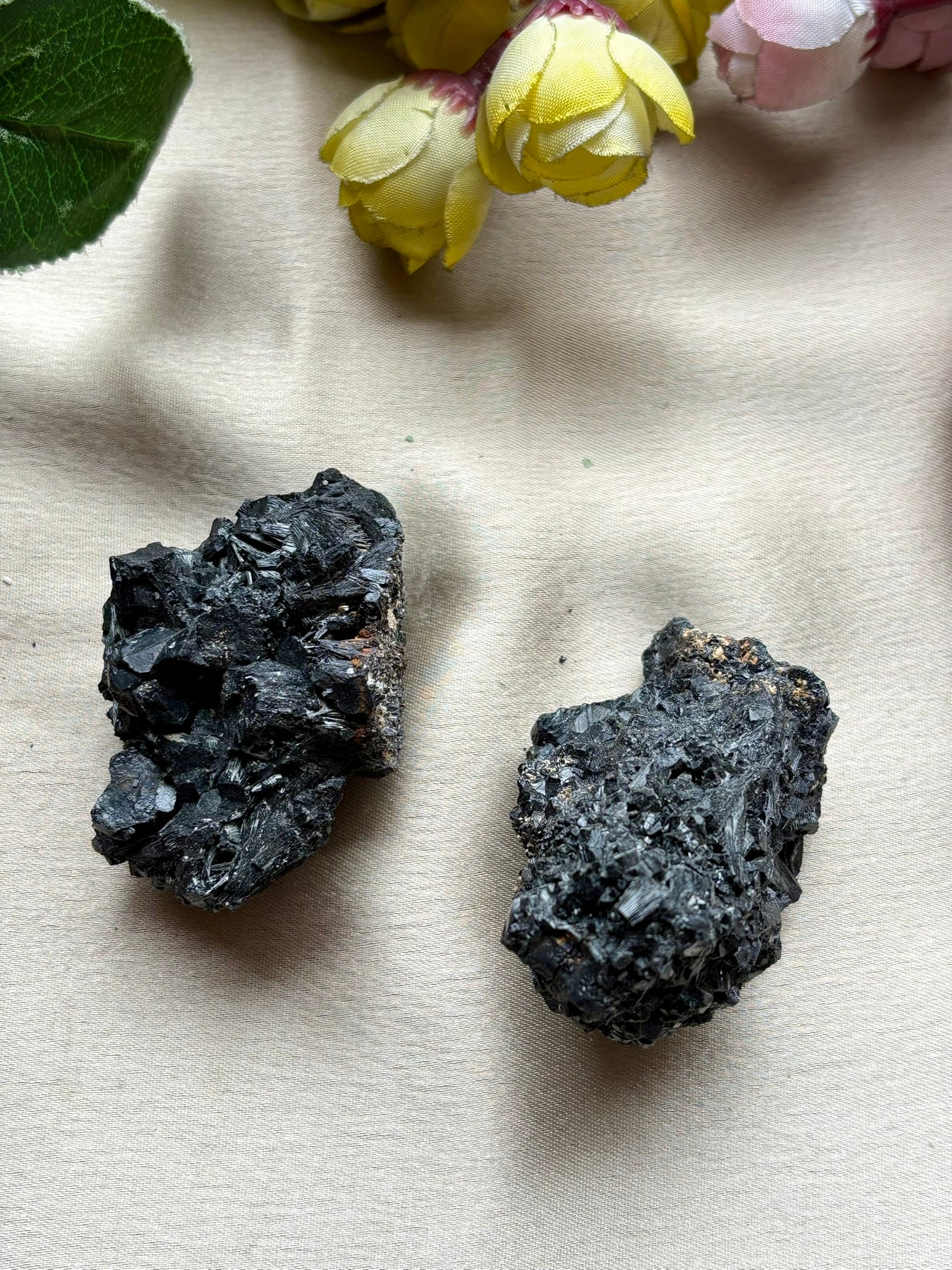 Protection - Raw Black Tourmaline Cluster