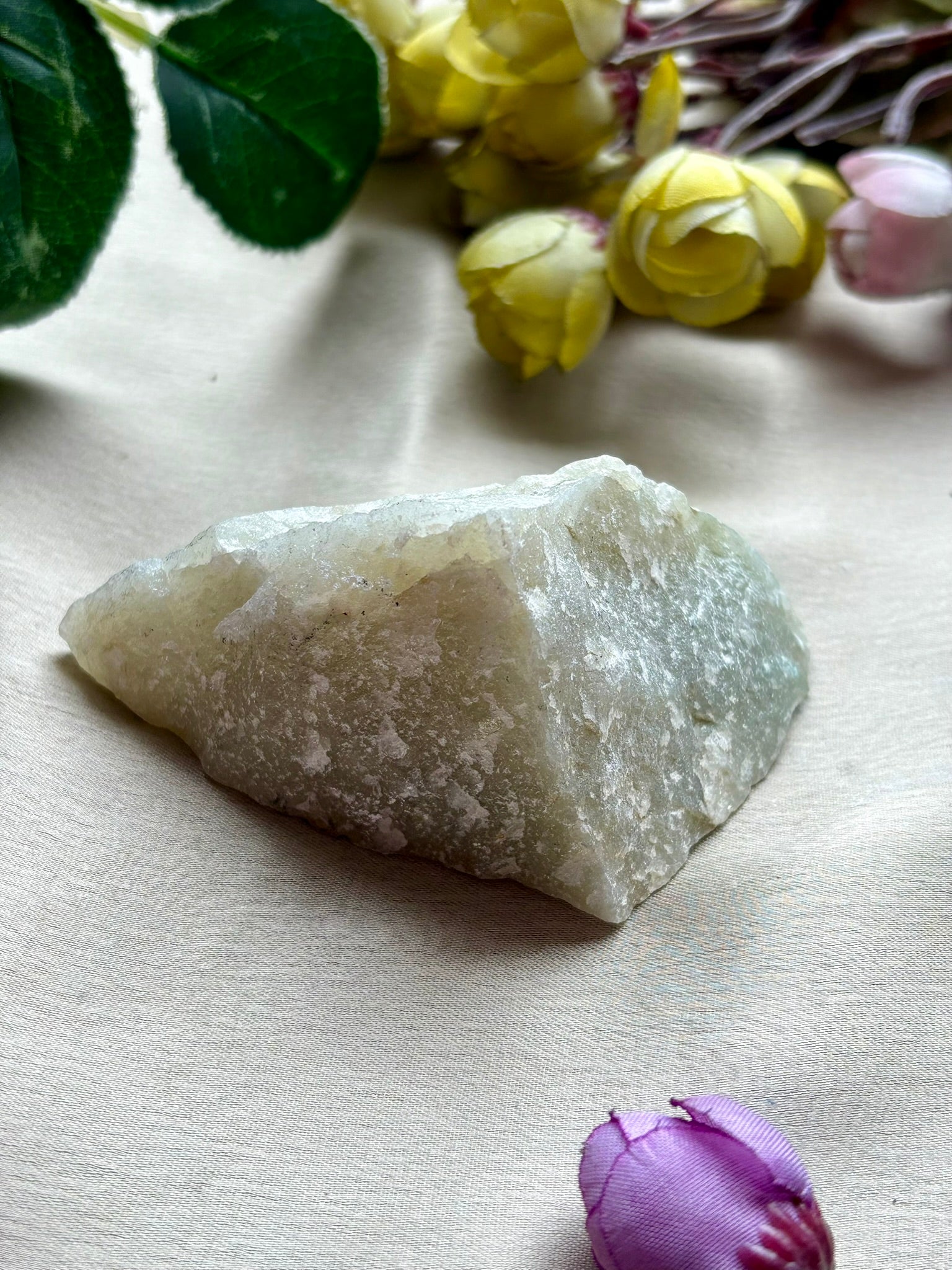 Fortune - Raw Green Jade Cluster (Premium Quality)