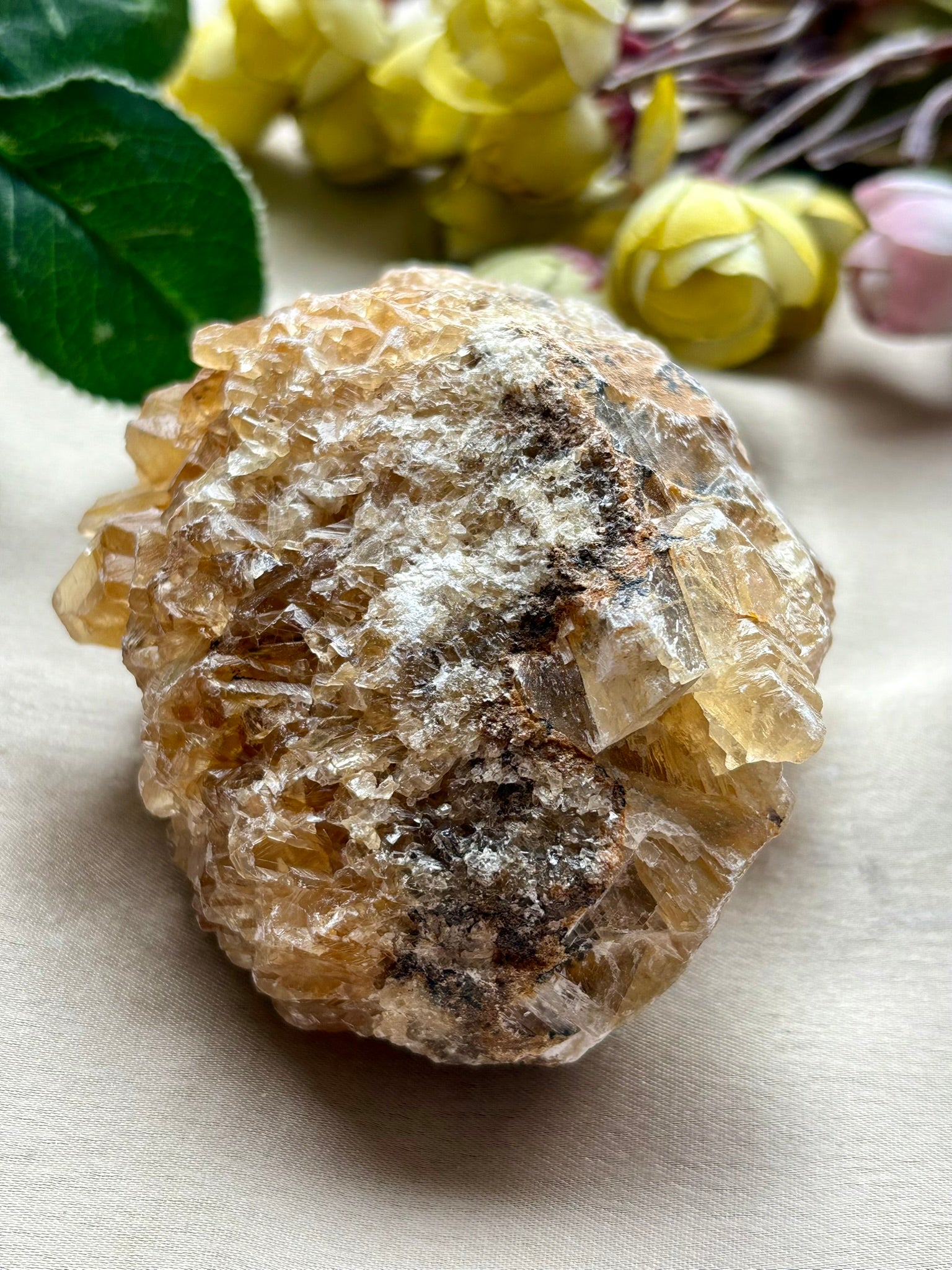 Prosperity - Raw Citrine Cluster (Premium Quality)
