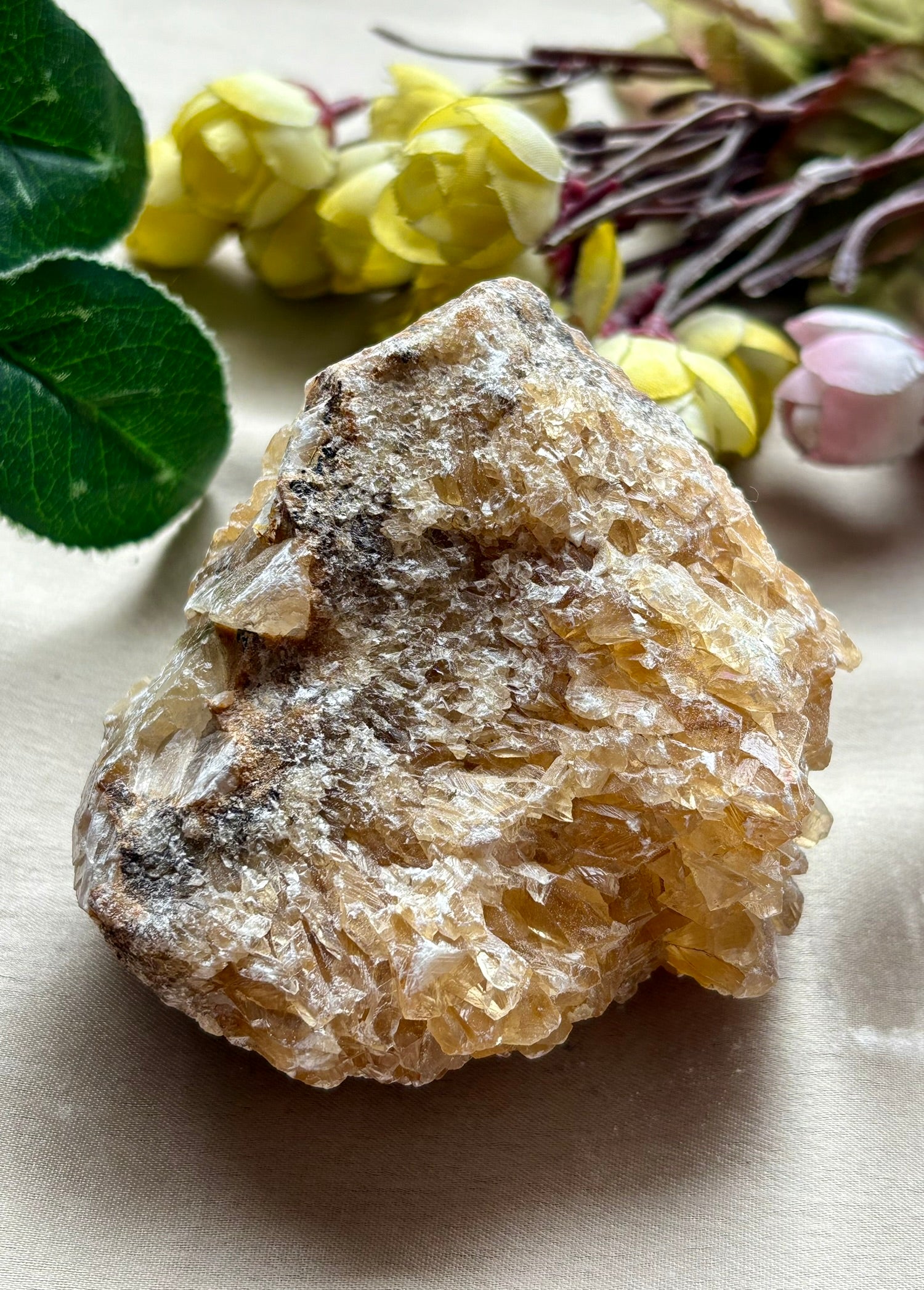Prosperity - Raw Citrine Cluster (Premium Quality)