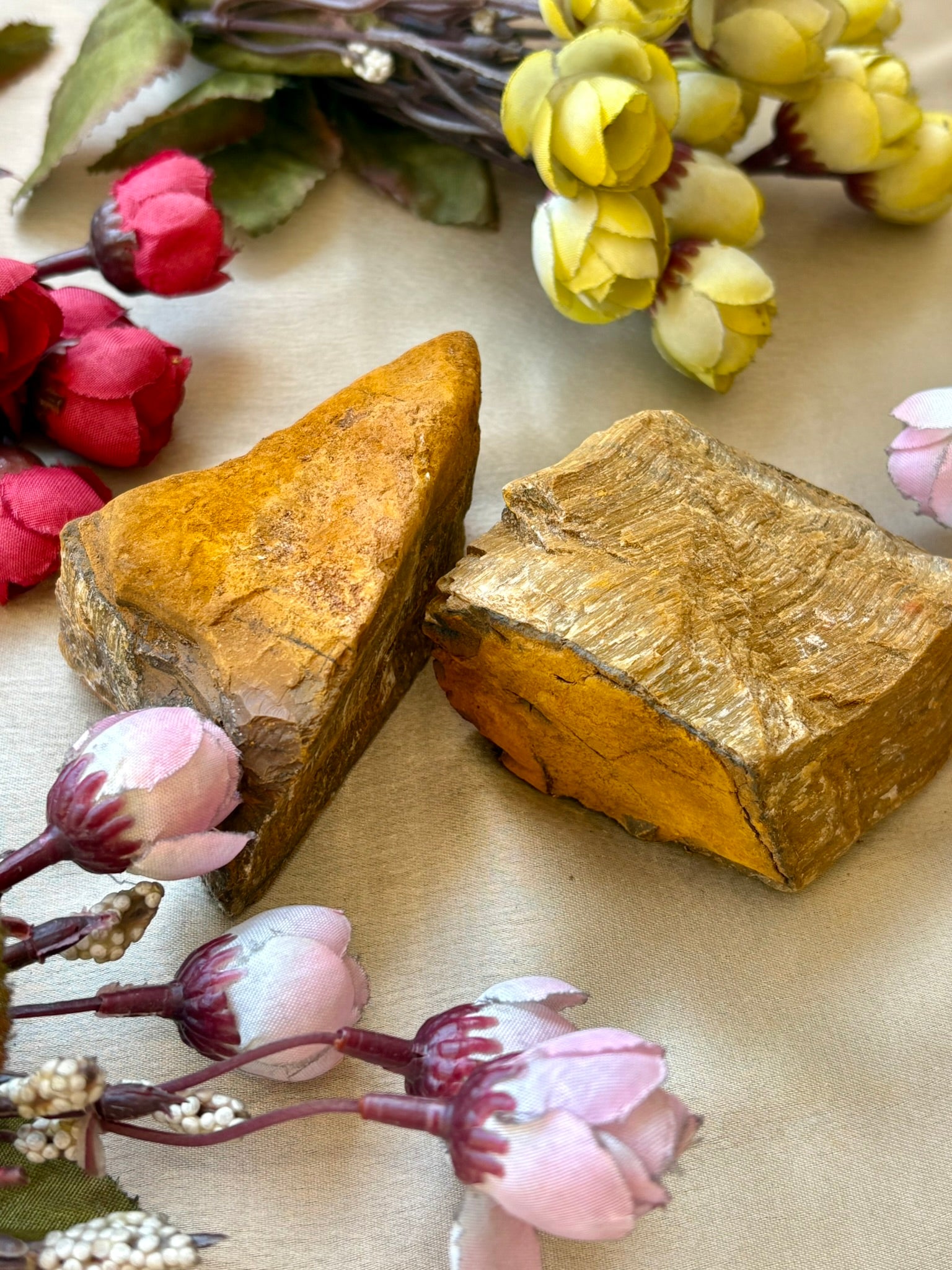 Valor - Raw Tiger Eye Cluster (Premium Quality)