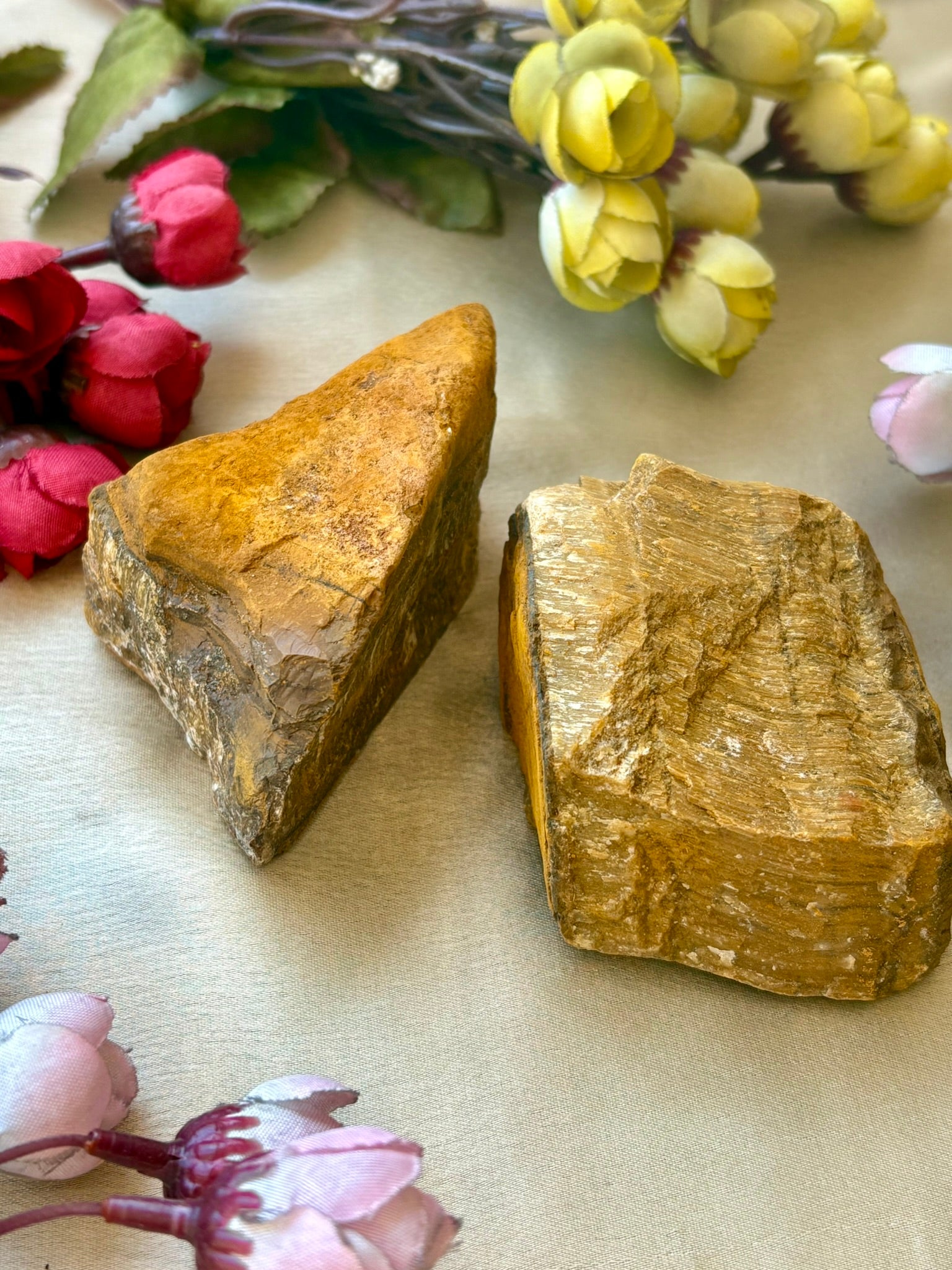 Valor - Raw Tiger Eye Cluster (Premium Quality)