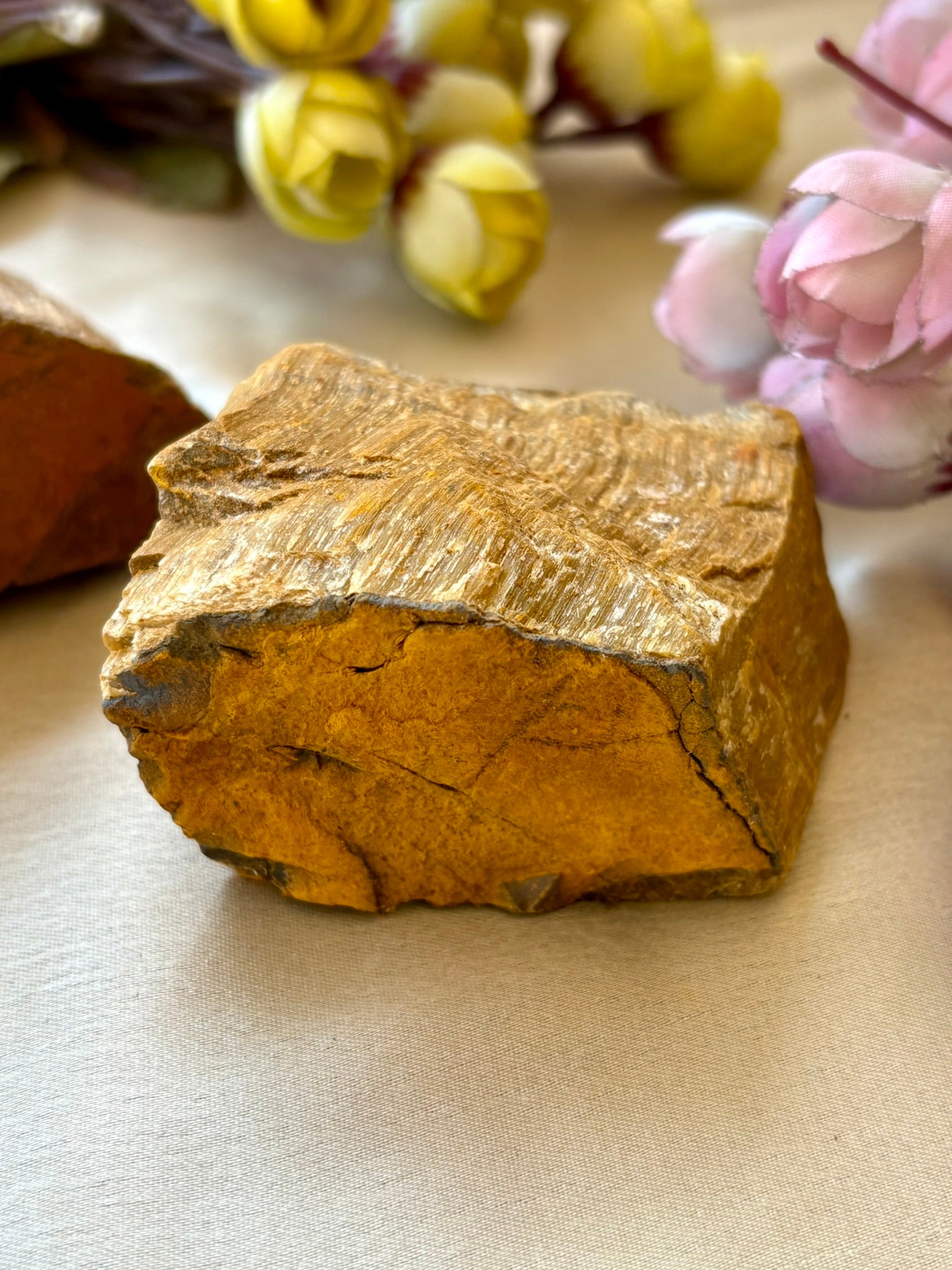 Valor - Raw Tiger Eye Cluster (Premium Quality)