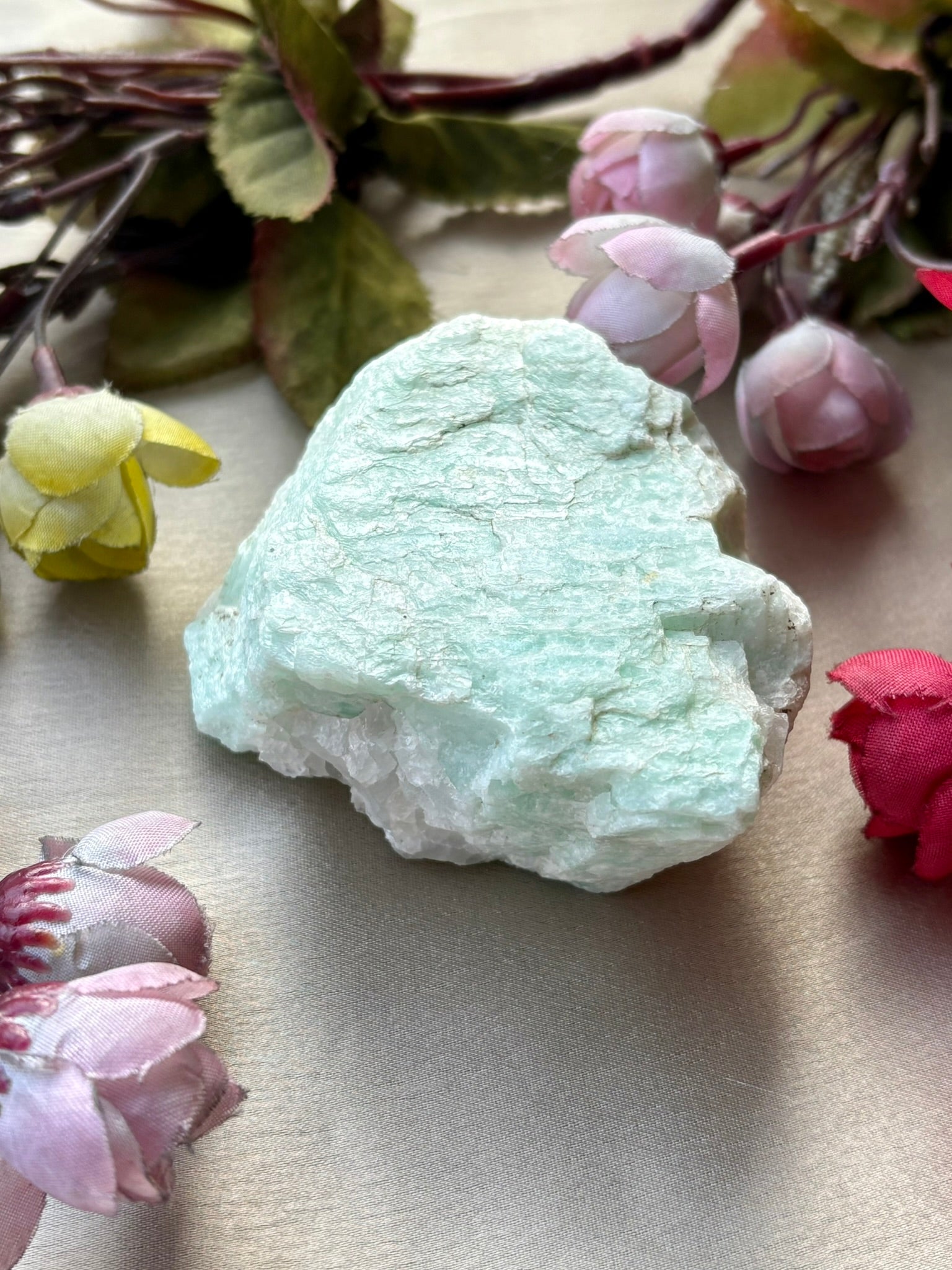 Serene - Raw Amazonite Cluster (Premium Quality)