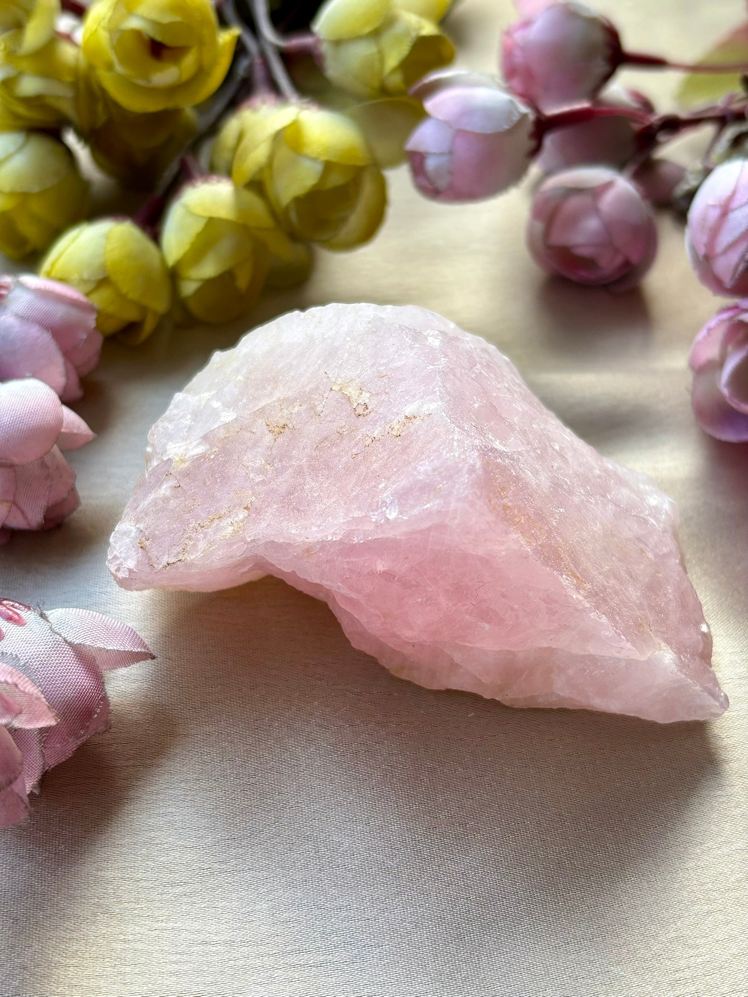 Tranquilove - Raw Rose Quartz Cluster (Premium Quality)