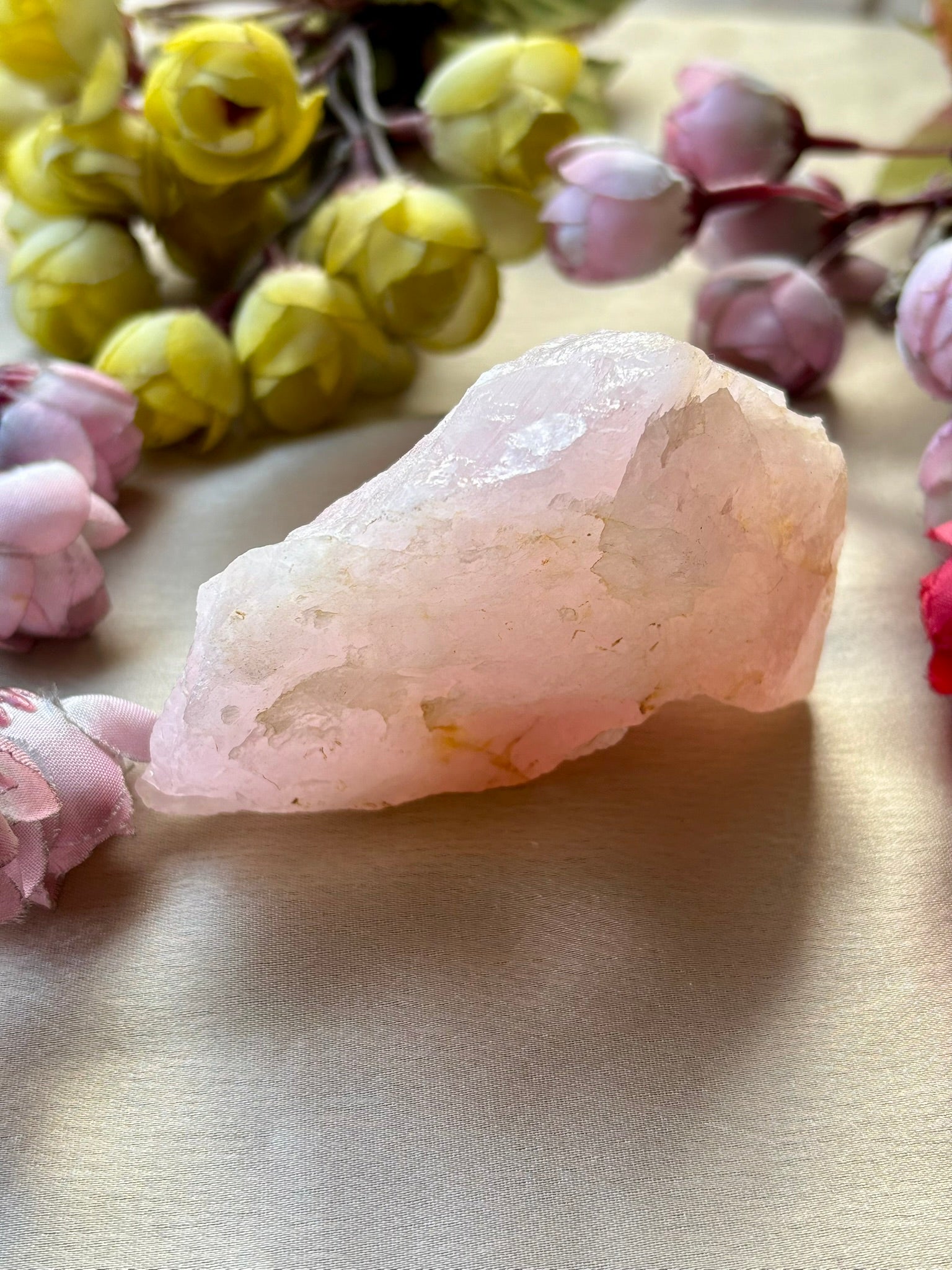 Tranquilove - Raw Rose Quartz Cluster (Premium Quality)