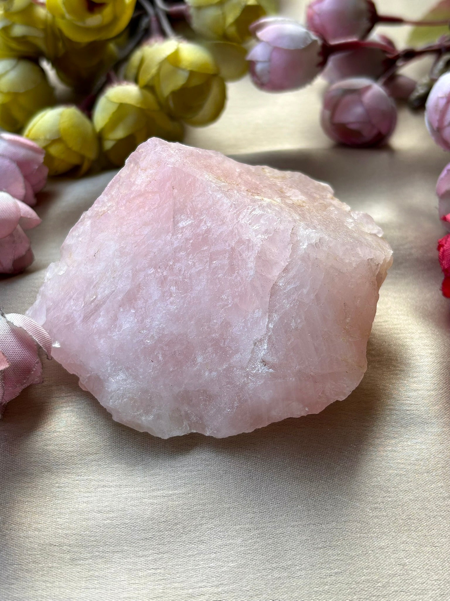 Tranquilove - Raw Rose Quartz Cluster (Premium Quality)