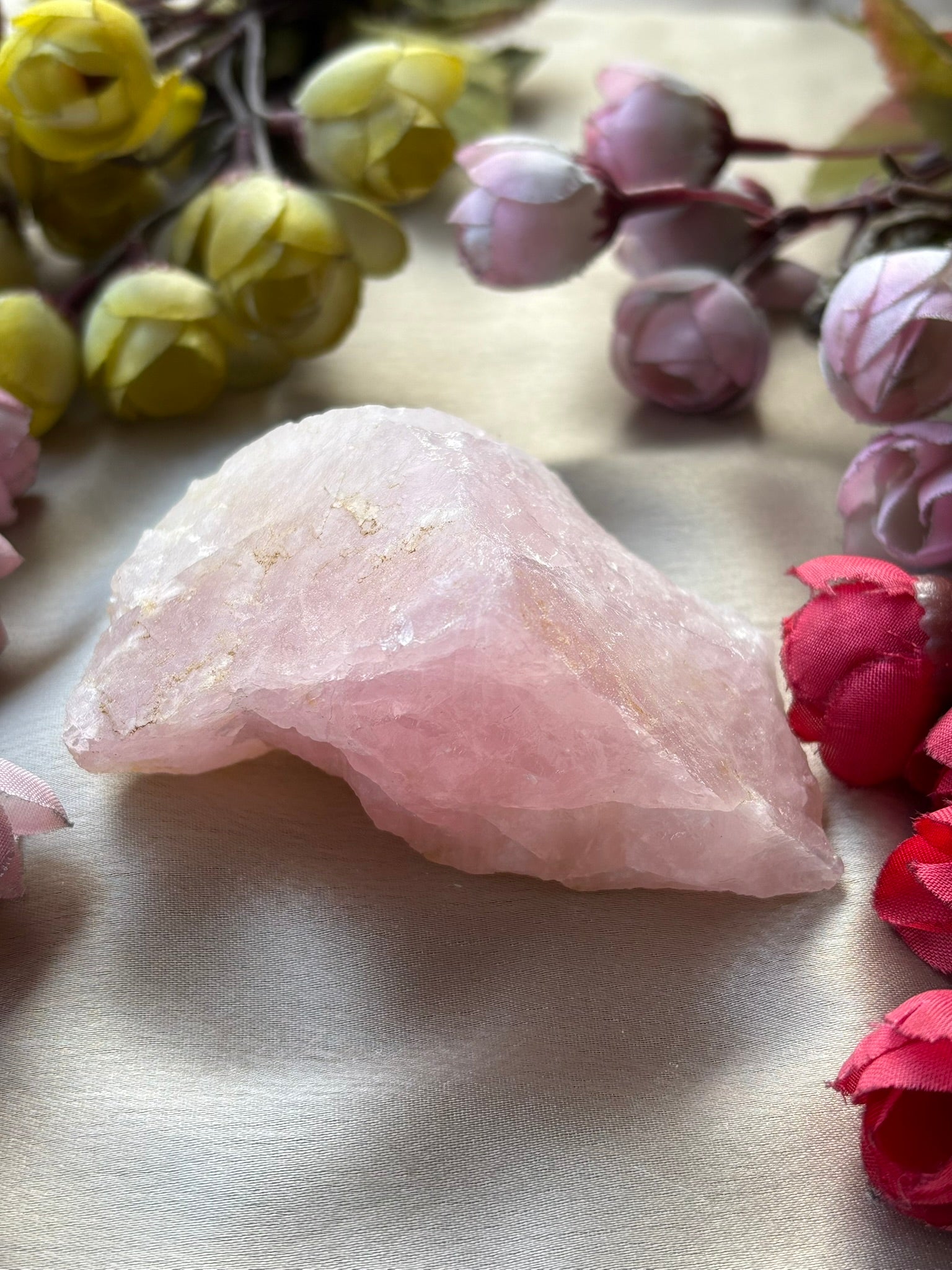 Tranquilove - Raw Rose Quartz Cluster (Premium Quality)