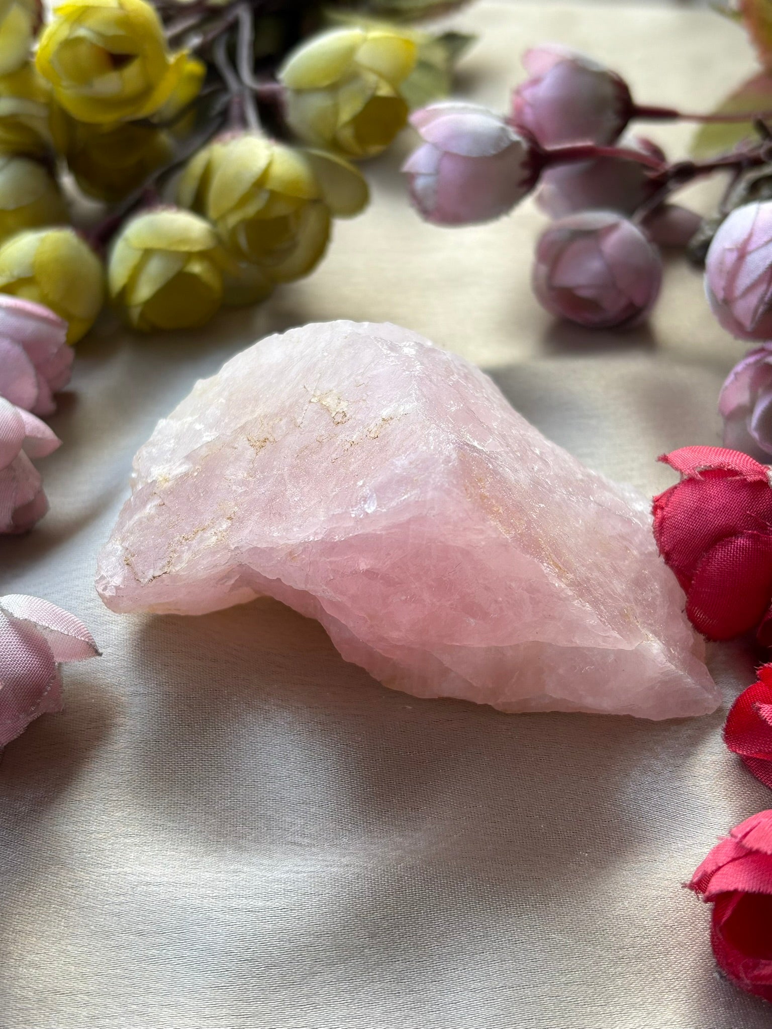Tranquilove - Raw Rose Quartz Cluster (Premium Quality)