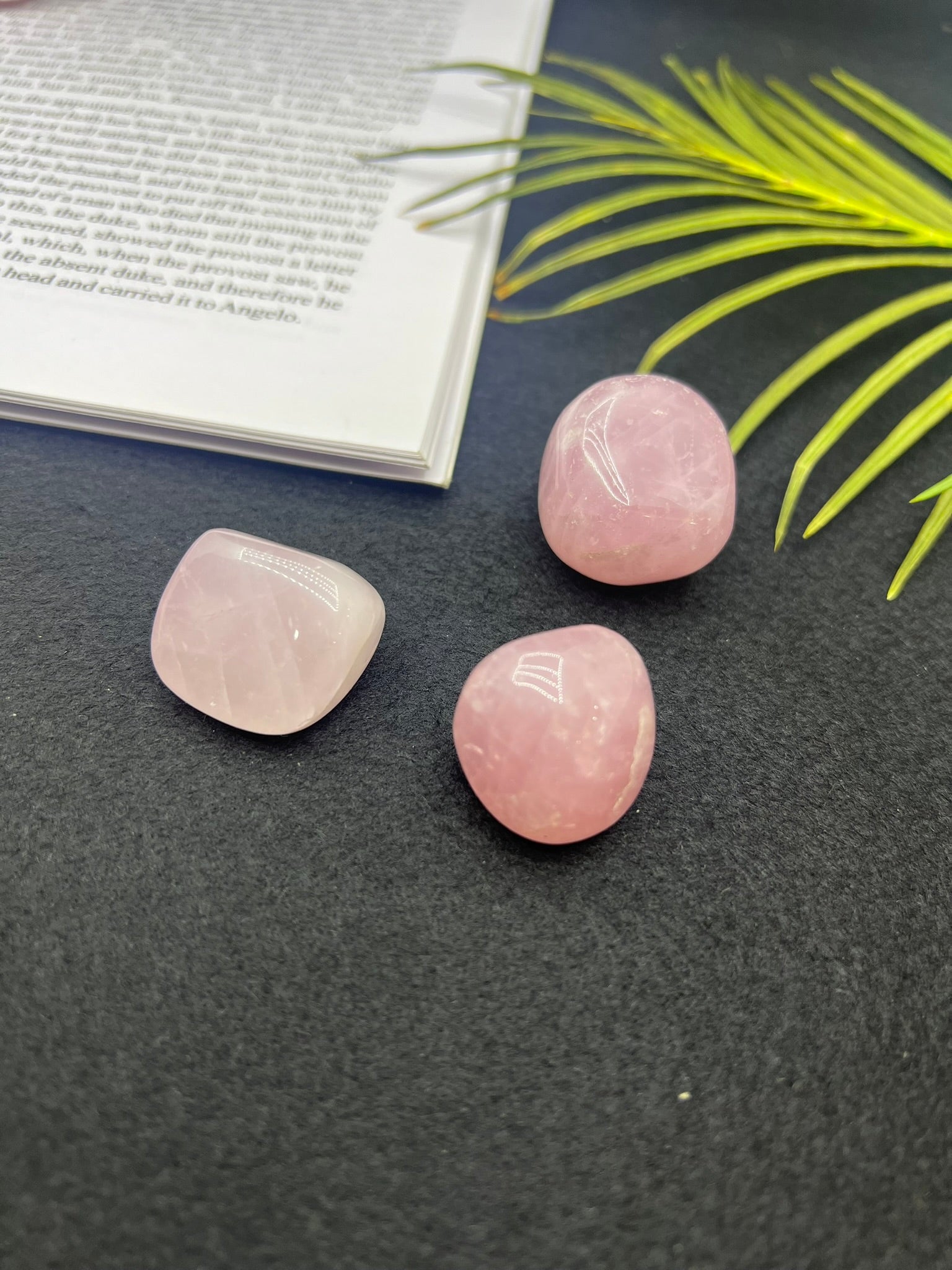 Rose Quartz Tumbles (1 pc)
