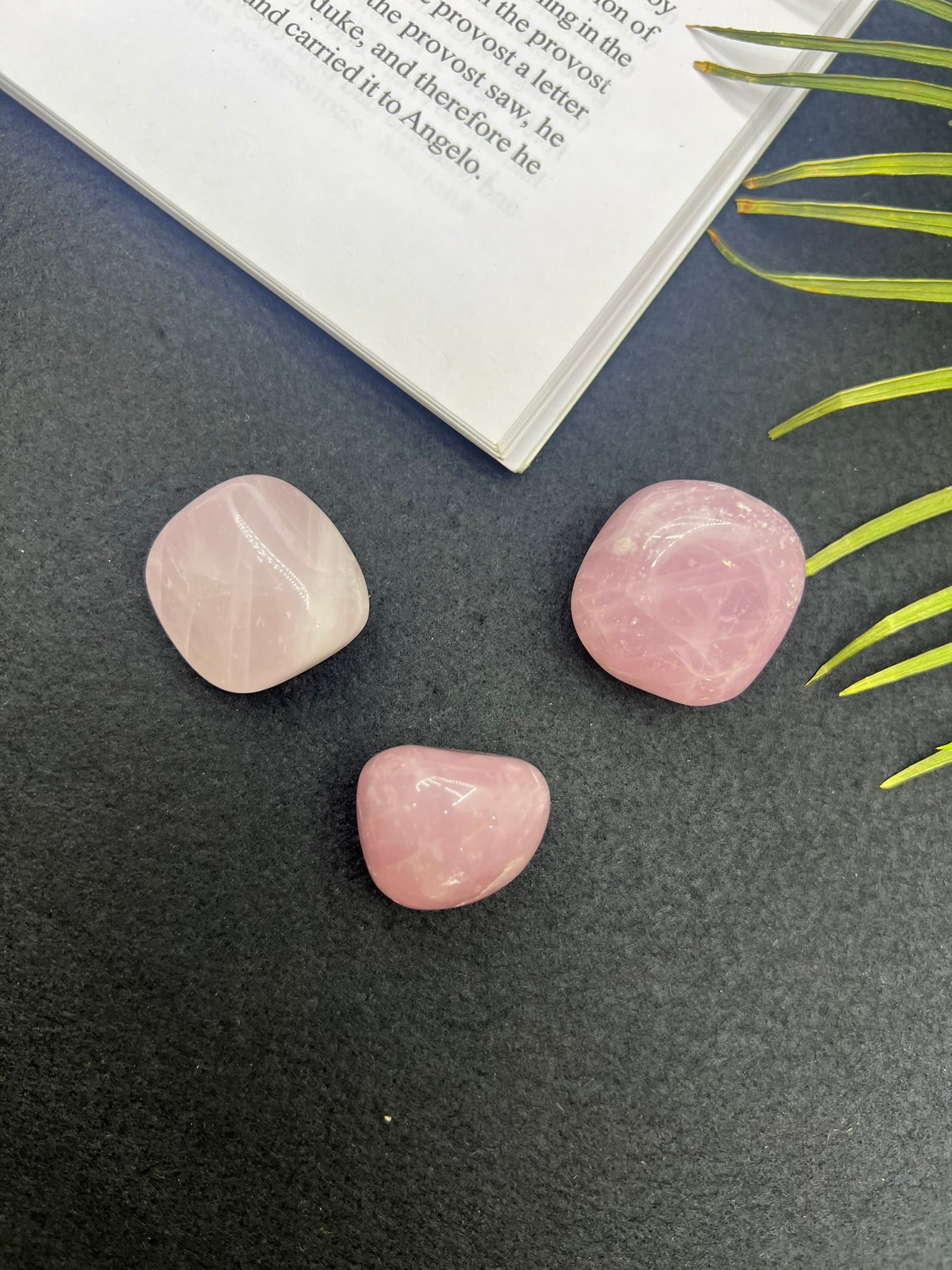 Rose Quartz Tumbles (1 pc)