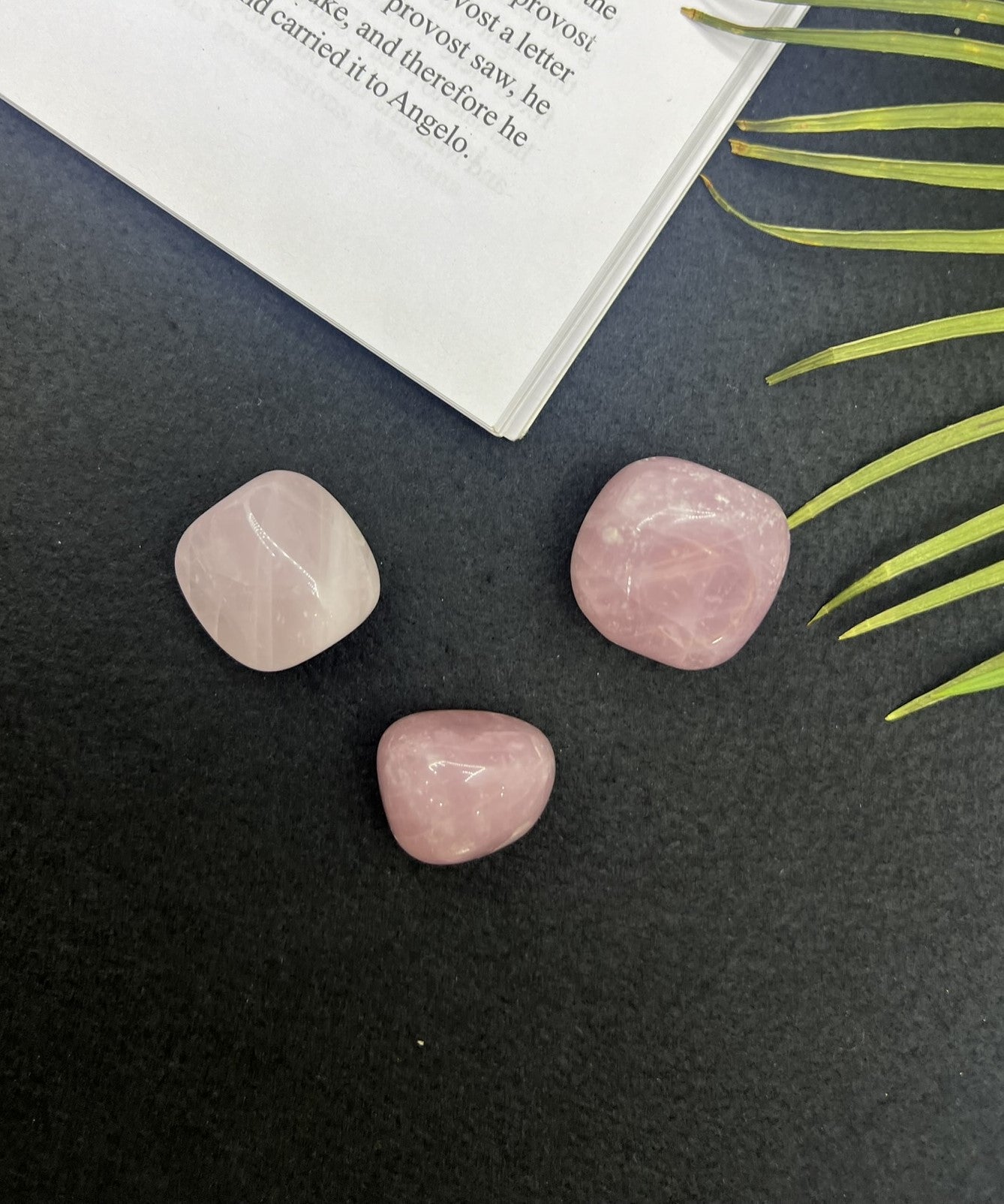 Rose Quartz Tumbles (1 pc)