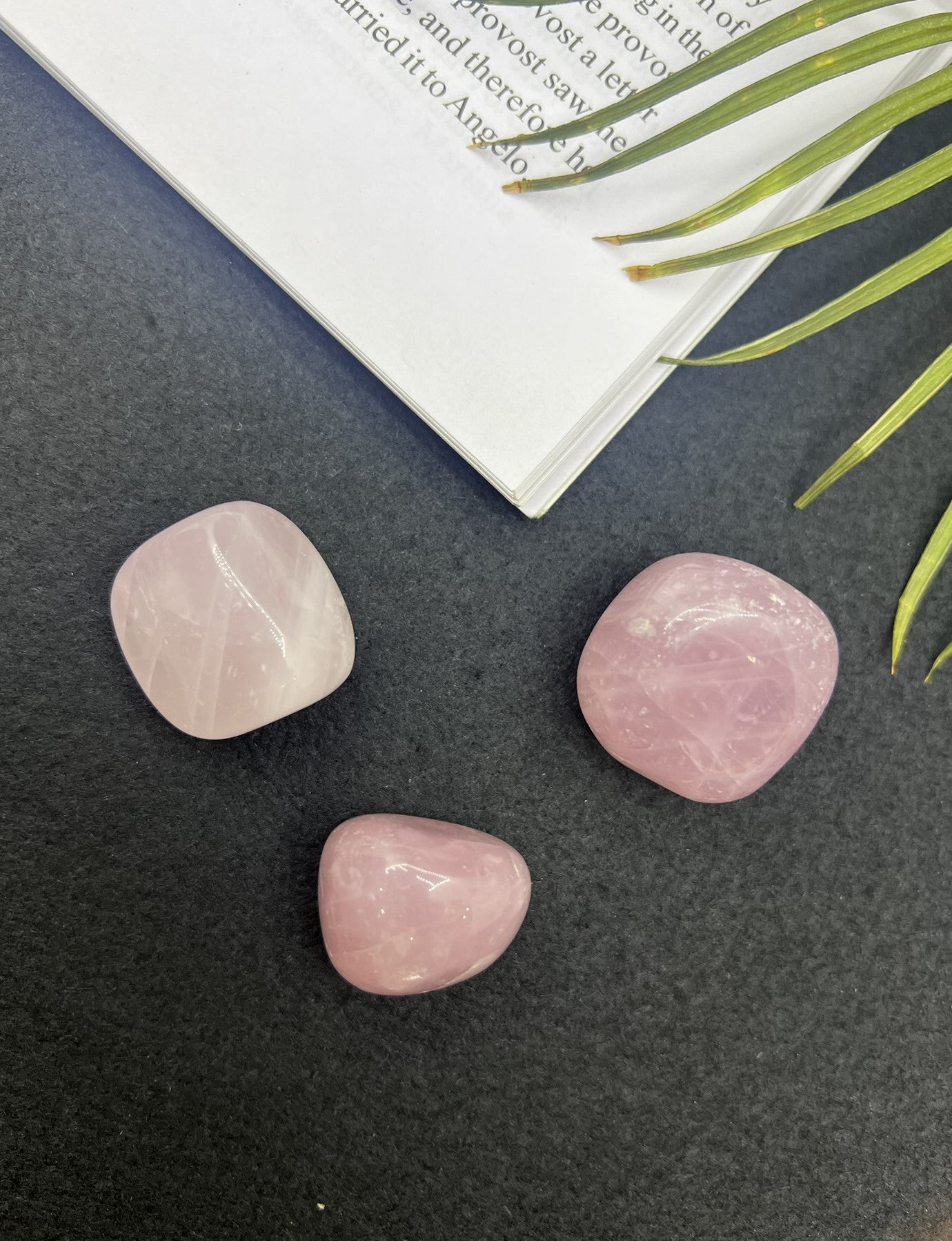 Rose Quartz Tumbles (1 pc)