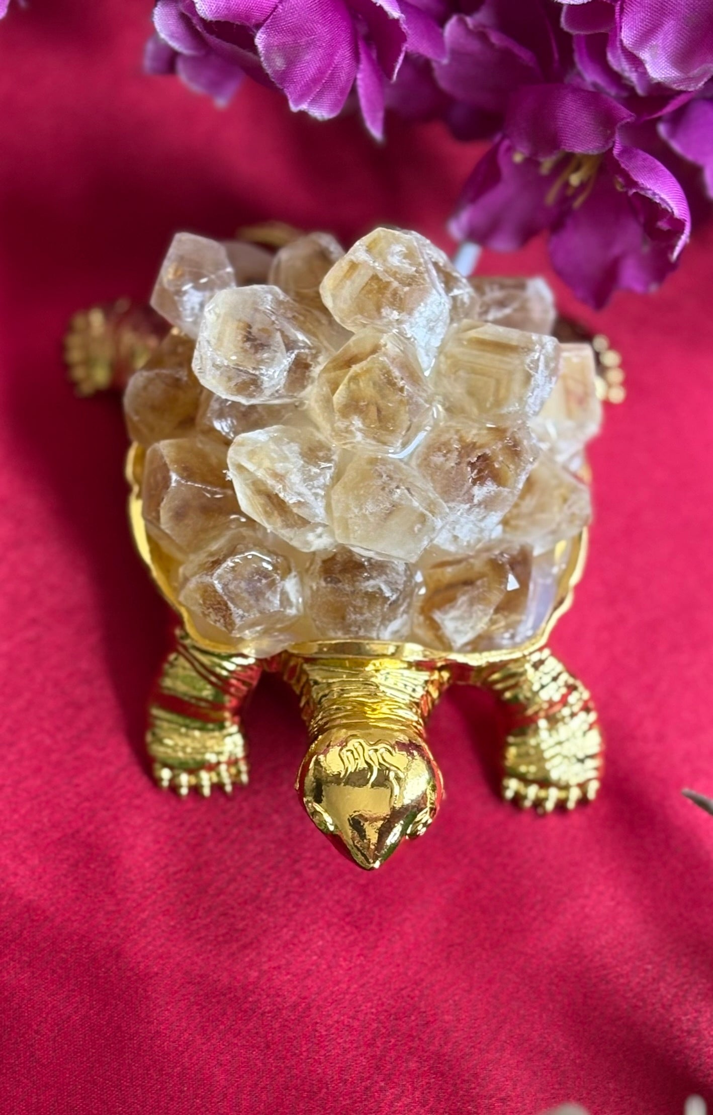 Citrine Turtle Spiritual Gift