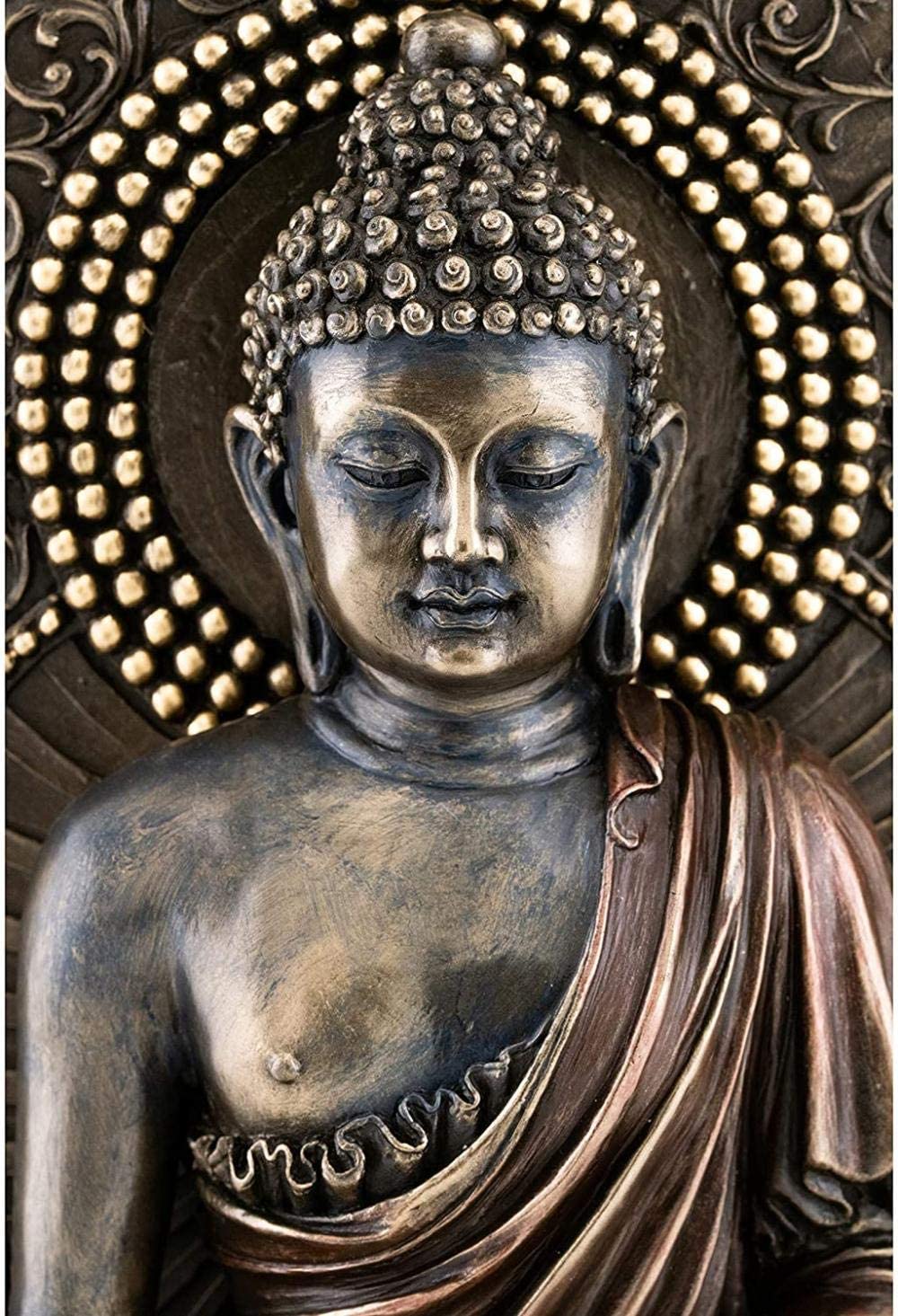 Lord Buddha Statue, Buddha with Medicine Pot, Gift, Home Decor, Tibetan God, 11 inches