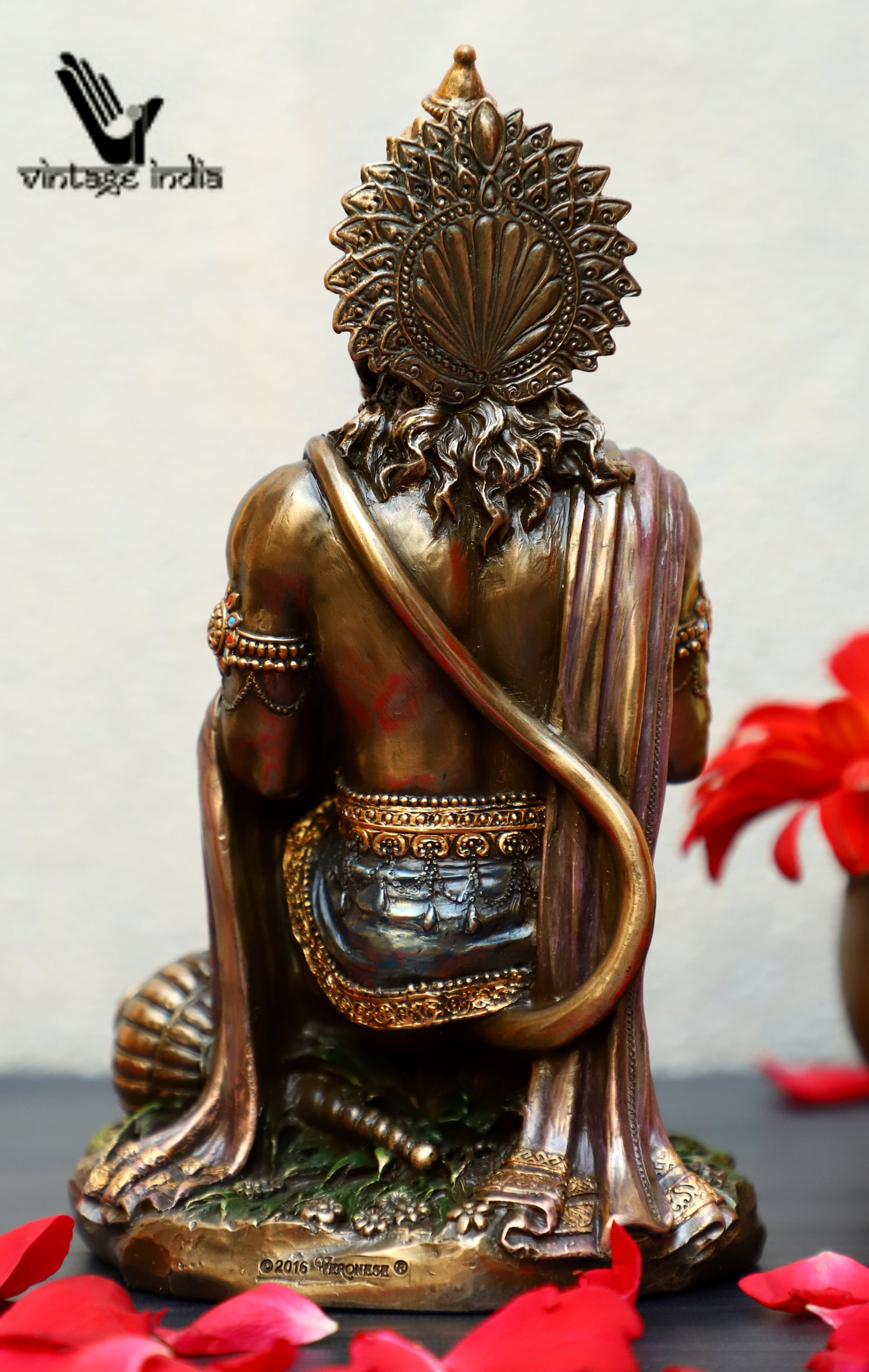 Lord Hanuman Statue, Monkey God, Blessing Hanuman, Gift, Home Decor, Hindu God, 8 inches