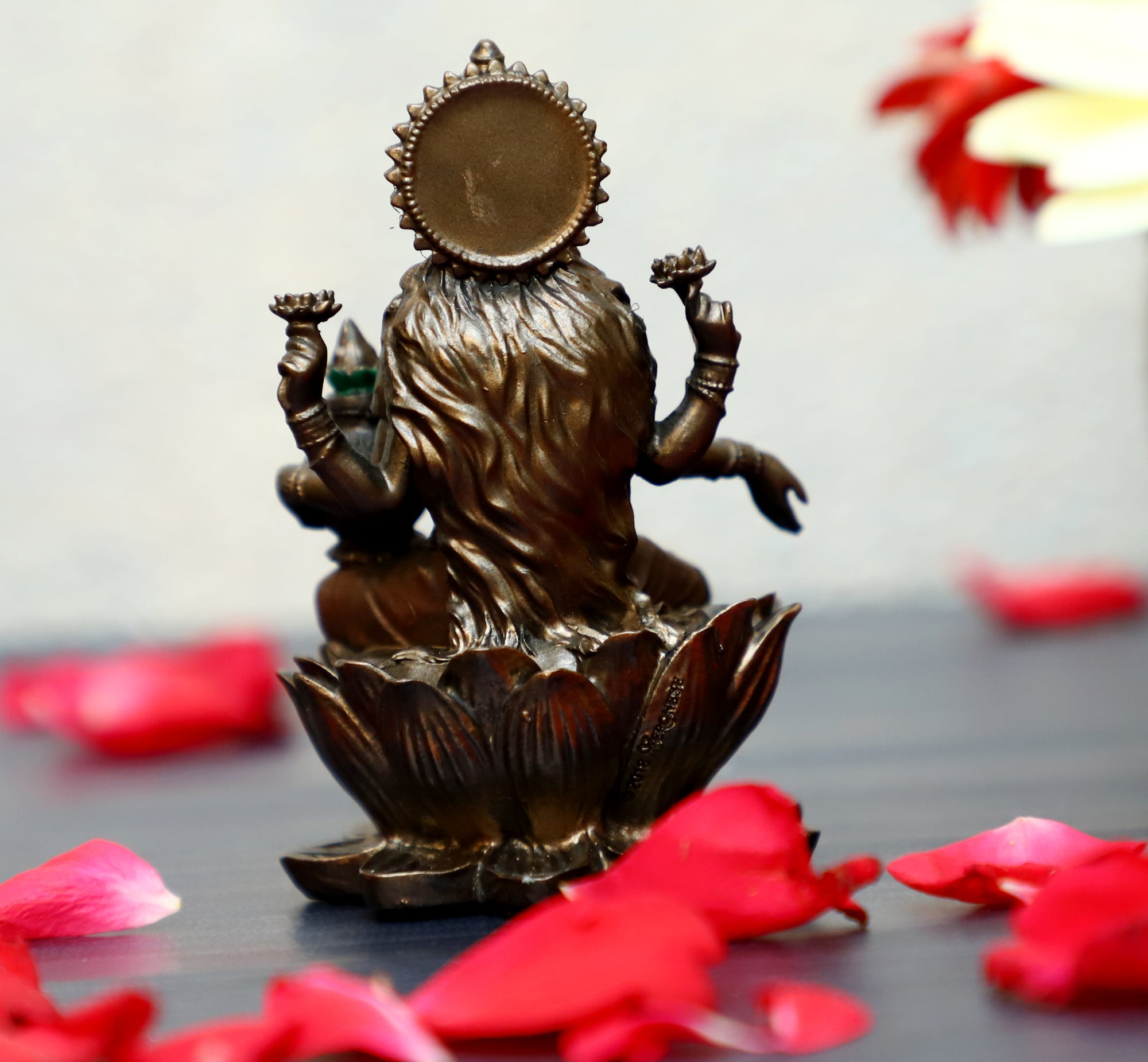 Goddess Lakshmi Statue, Goddess of Money, Fortune, Mini Laxmi, Gift, Home Decor, Hindu God, 3 inches