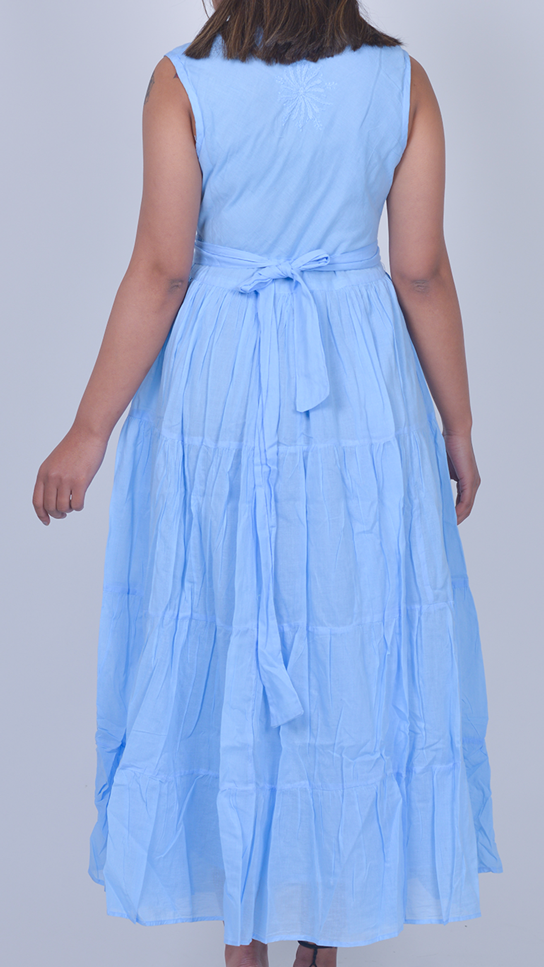 Wrap Sky Blue Dress
