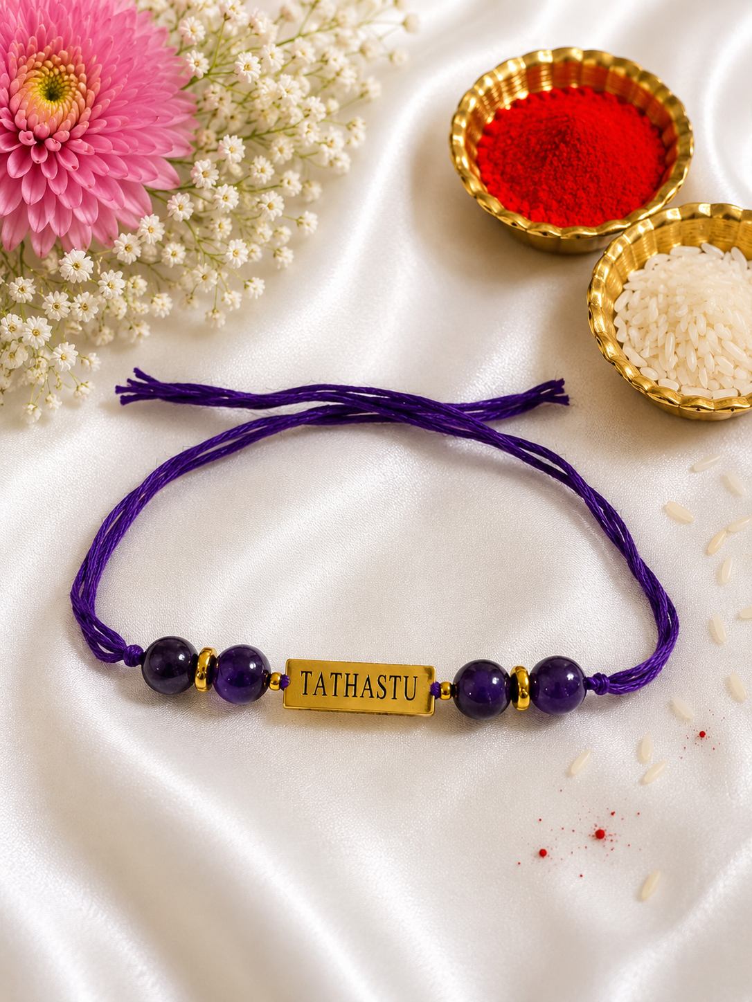 Tathastu Amethyst Rakhi