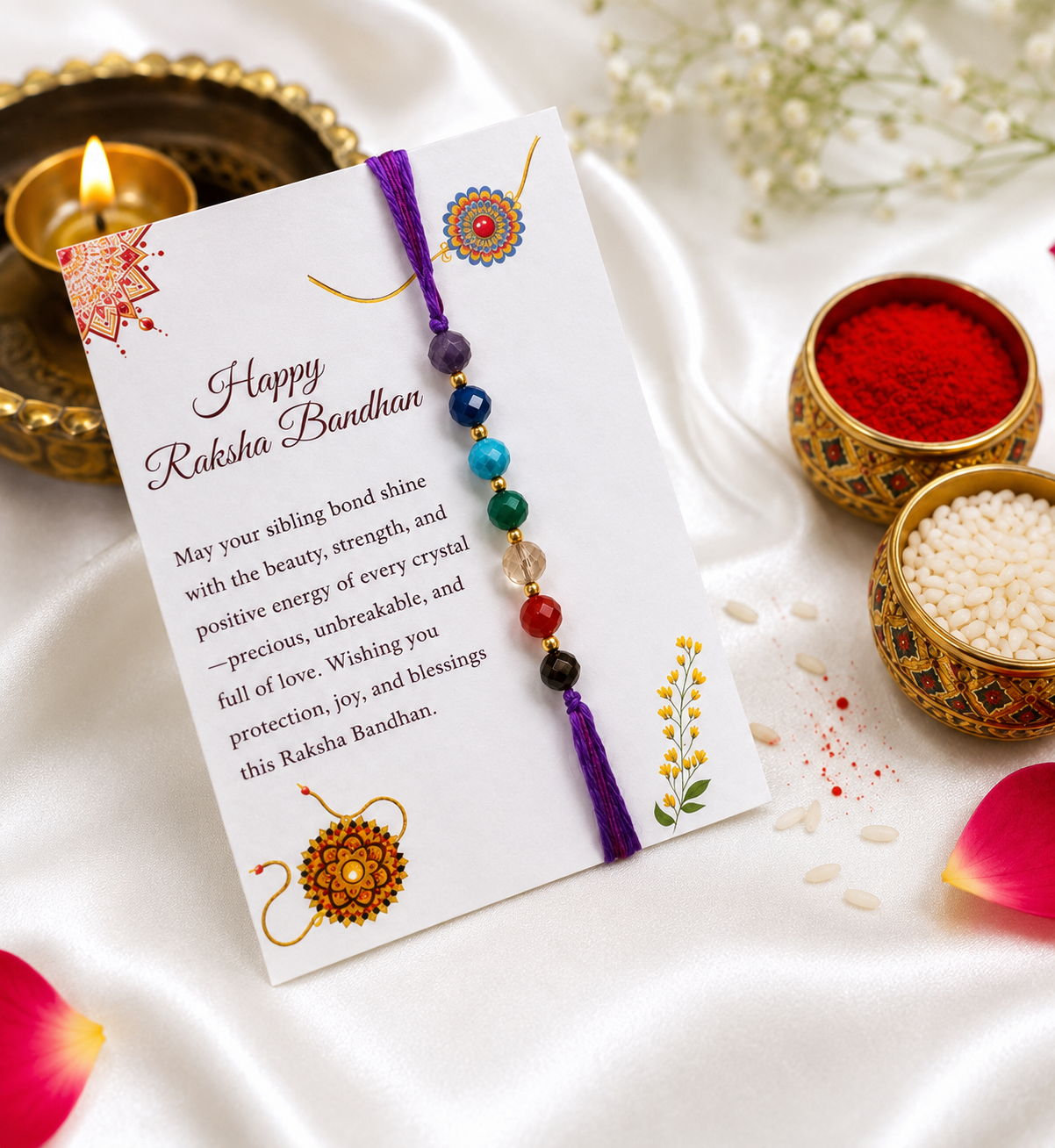 7 chakra Bhaiya Rakhi
