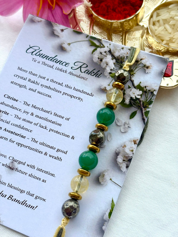Crystal Rakhi Tagged 