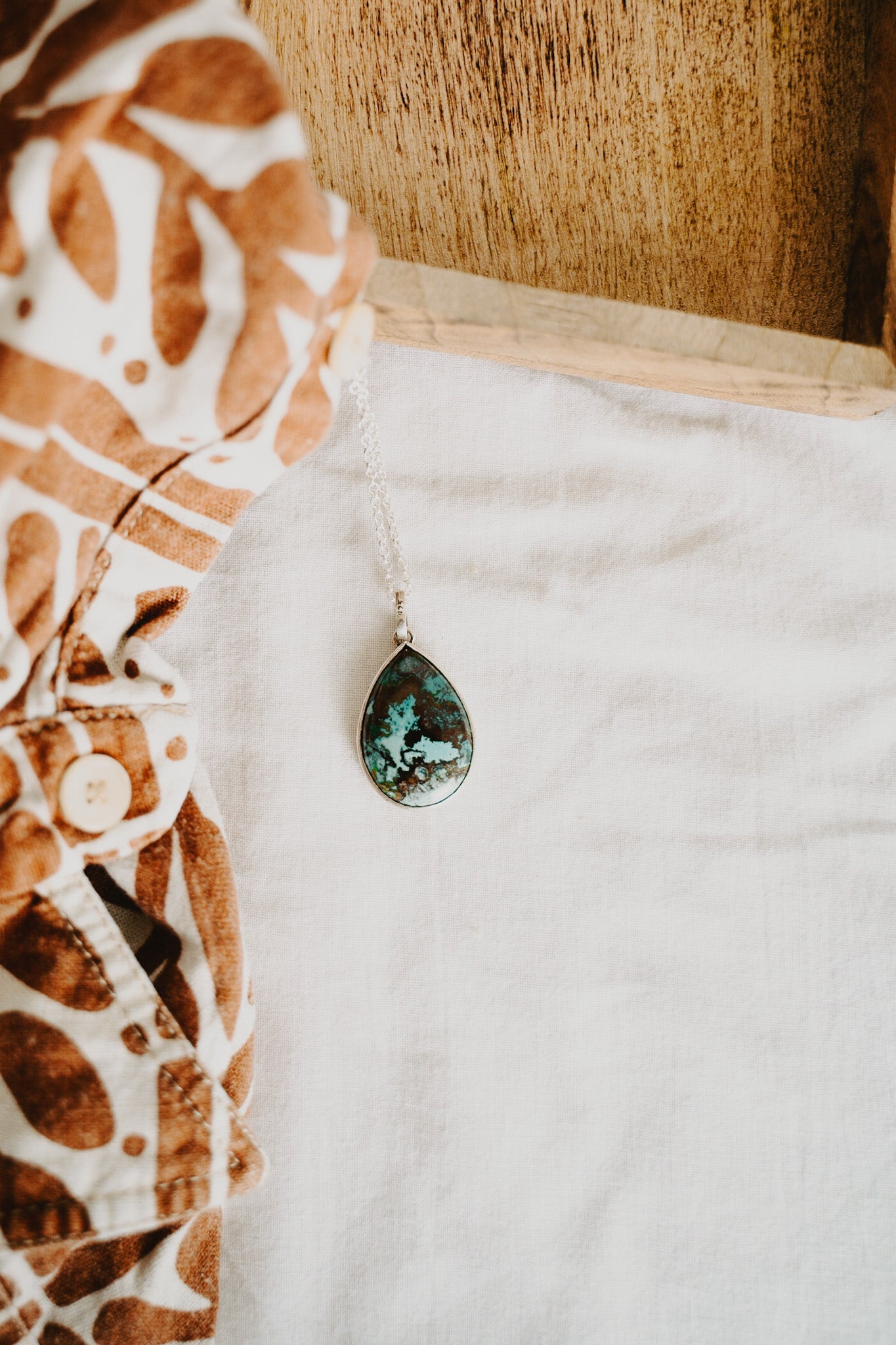 Luminous Spirit - Turquoise Pendant